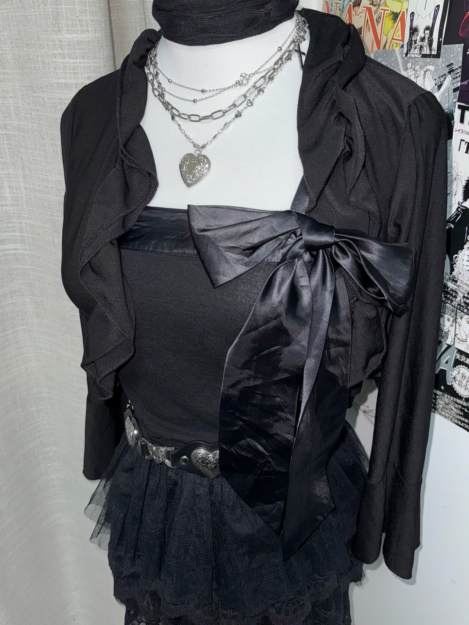 Coquette Gothic Nana 2p Top