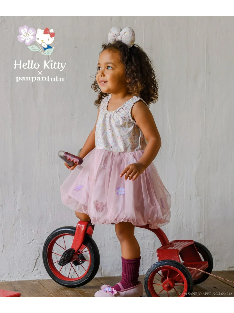 🆕【⭐訂購⭐】🇯🇵日本直送 panpantutu x #Sanrio  花朵 絲帶 氣球連身裙 ［3款選］🌀 [ELDA-0254][260528]