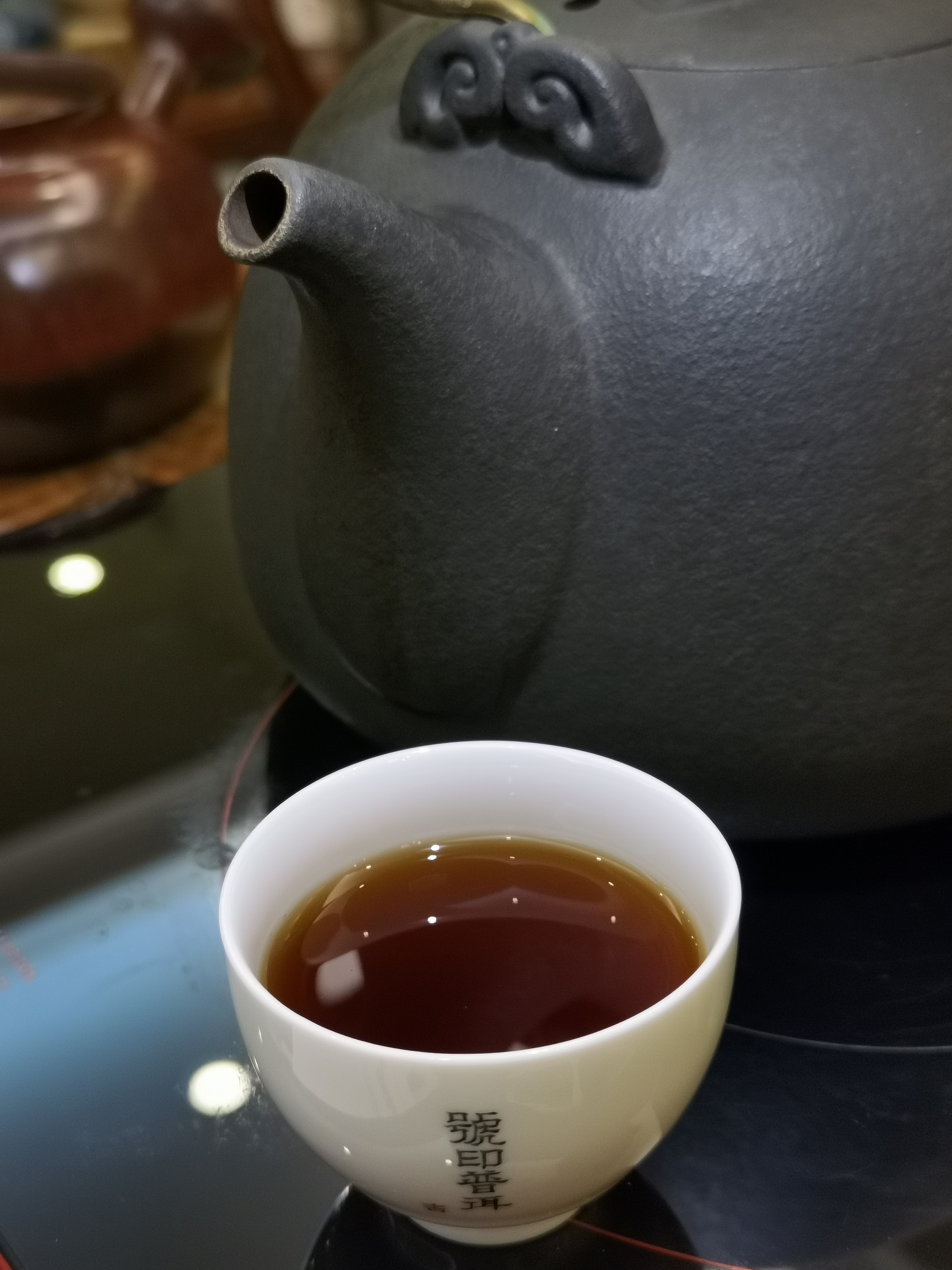 2011年正宗新會核心區梅江大紅皮-普洱陳皮茶90g - 朱古力磚(片狀陳皮)