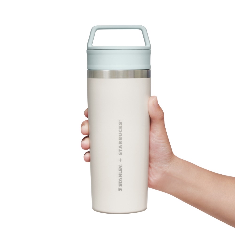 🎀【預訂】 Starbucks JP STANLEY 不鏽鋼水瓶淡白色 473ml