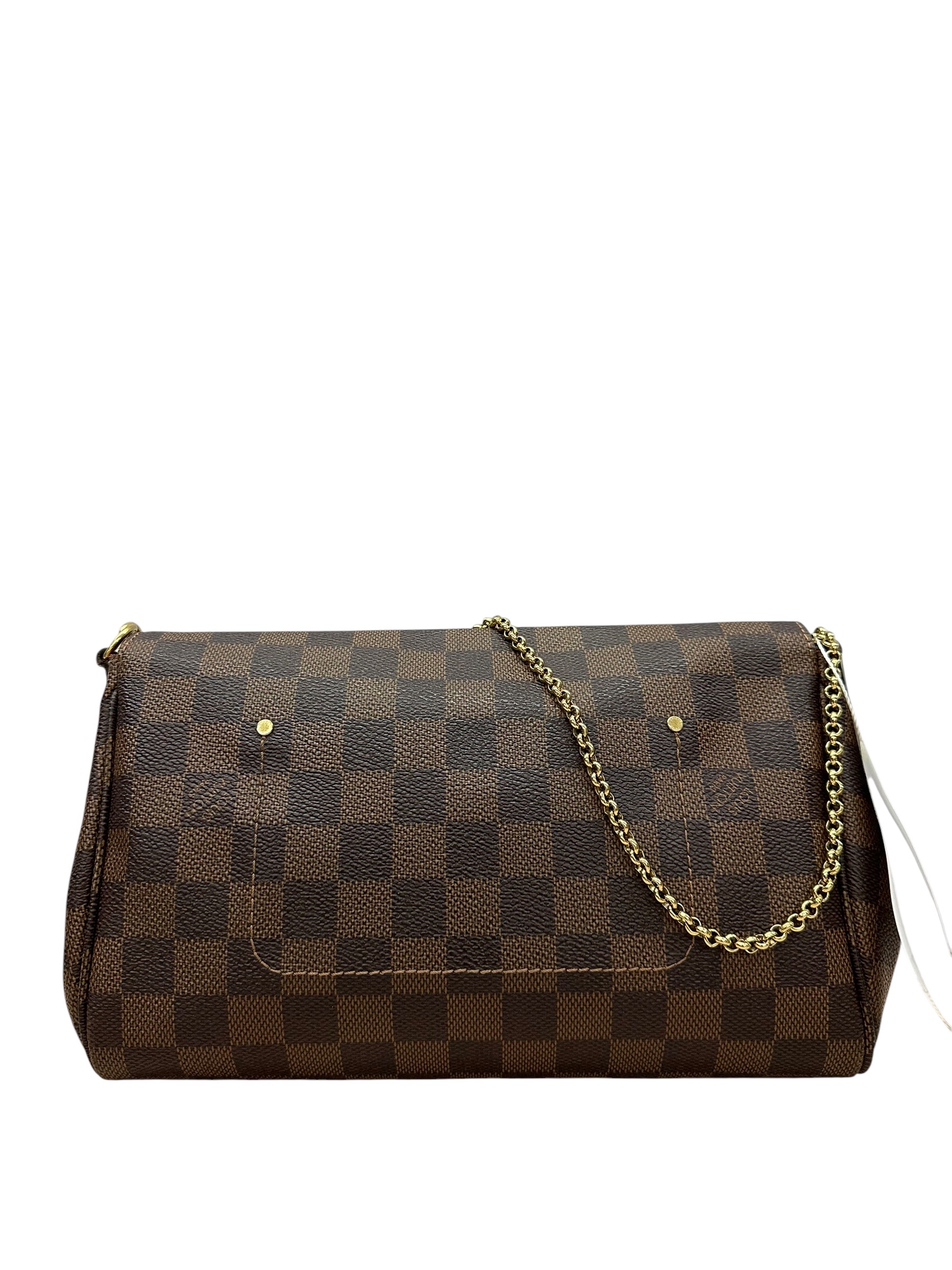 Pre-owned Louis Vuitton Damier Ebene Favorite MM bag / Product Code: 081202