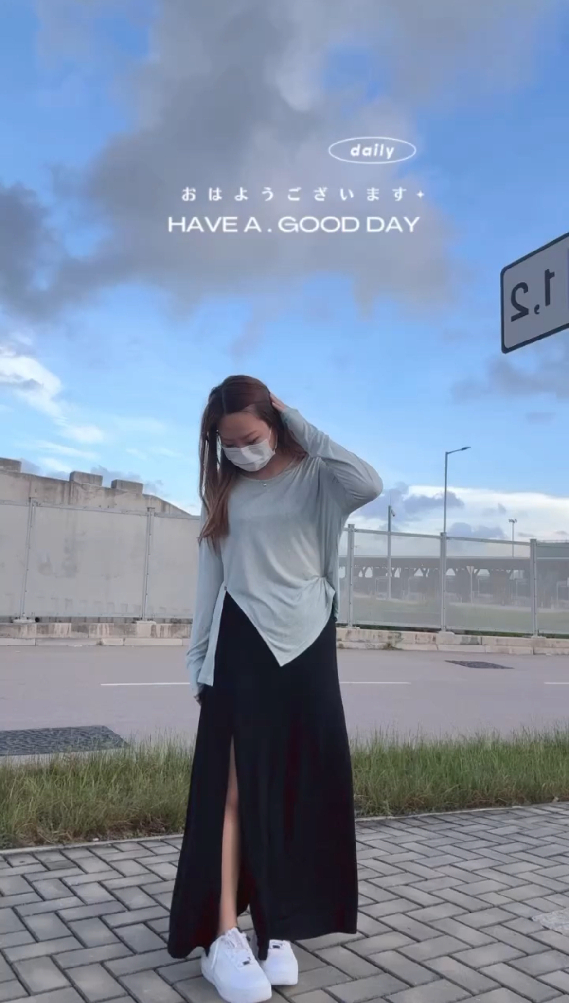 開叉莫代爾半截裙🥰