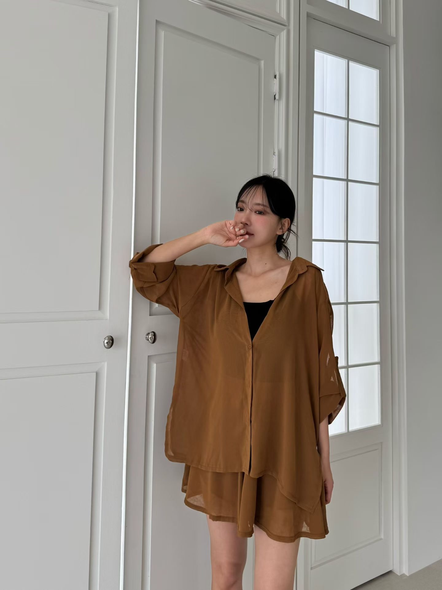 MG08_05 輕薄透視SHIRT (3色)