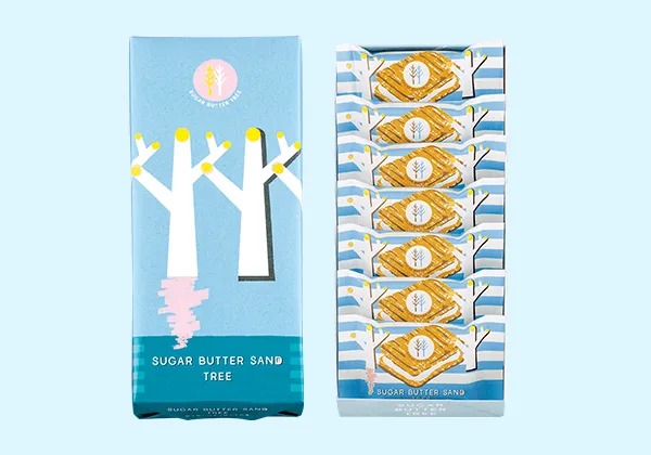 新年禮盒 - シュガーバターサンドの木（奶油夾心餅）