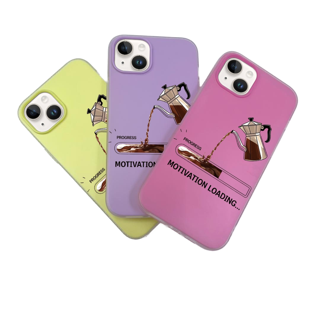 JELLY CASE PHONE FOR IPHONE - DESIGN COFFEE A