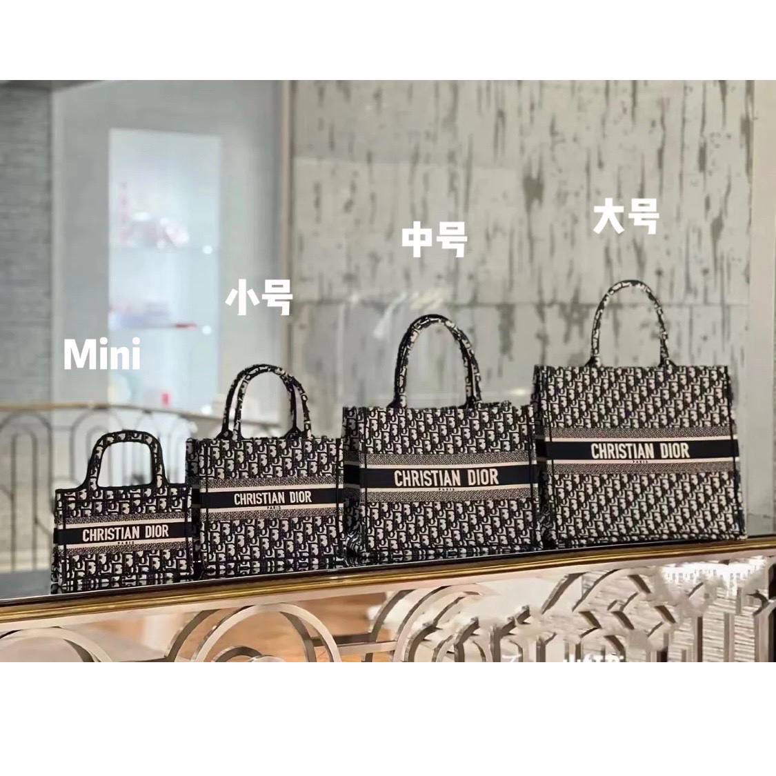 Christian Dior Book Tote: Mini to Large Sizes Available