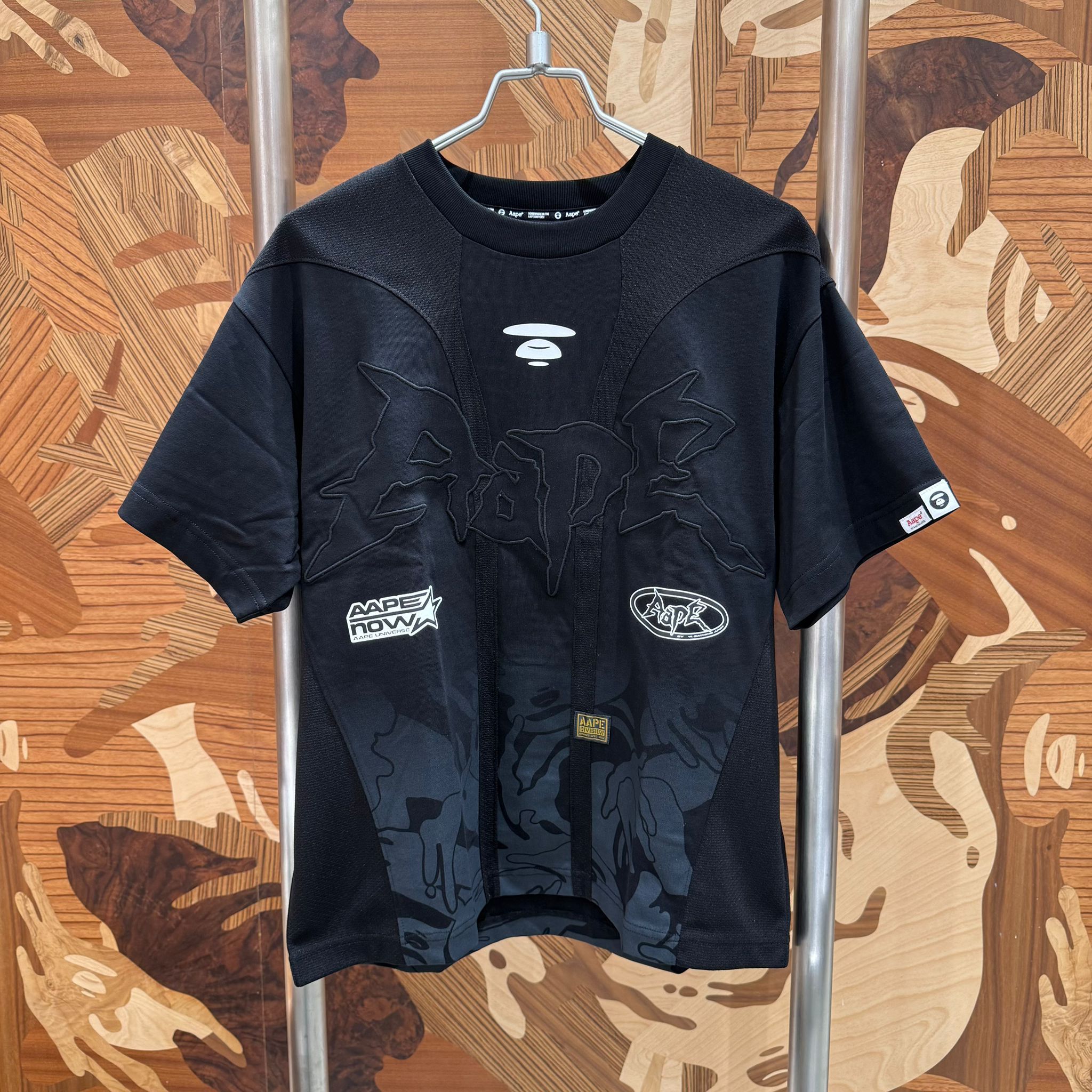 AAPE Relaxed fit AAPENOW moonface tee (1866) 寬鬆版