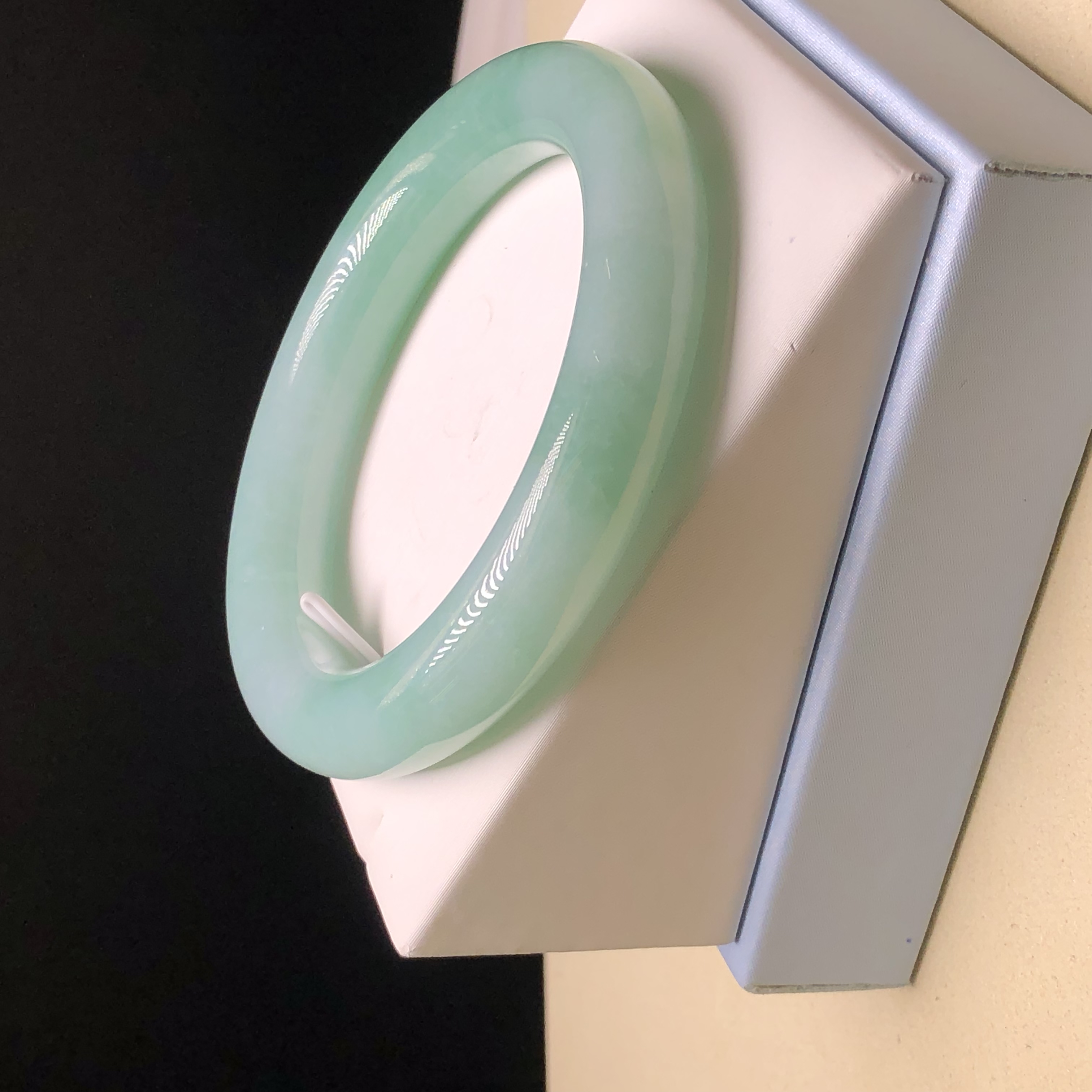 #C06305 🎁會卡湖水綠圓鐲56.6mm 