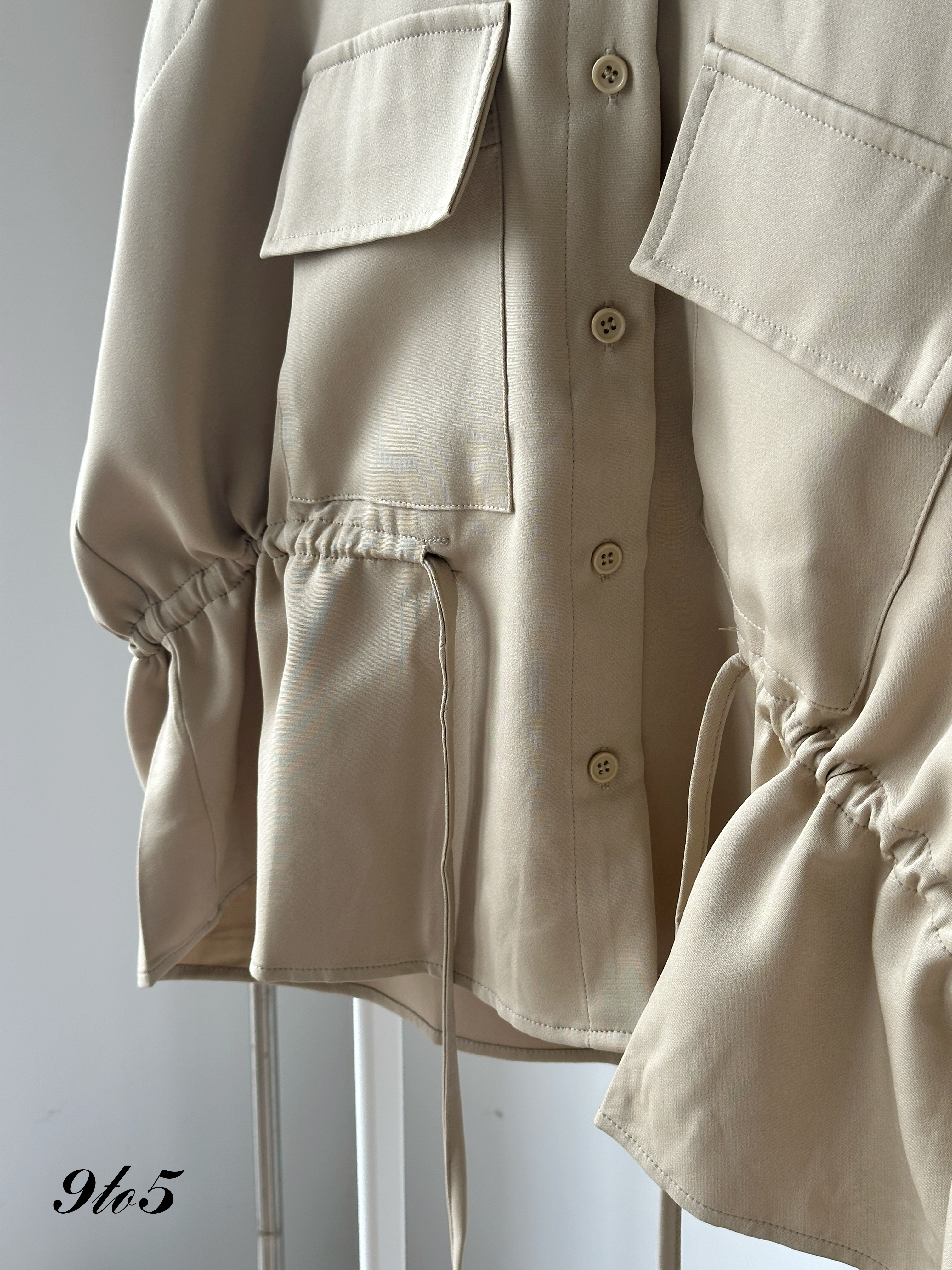 T4115 Lace Hood Oversize Top - 4 Colors 