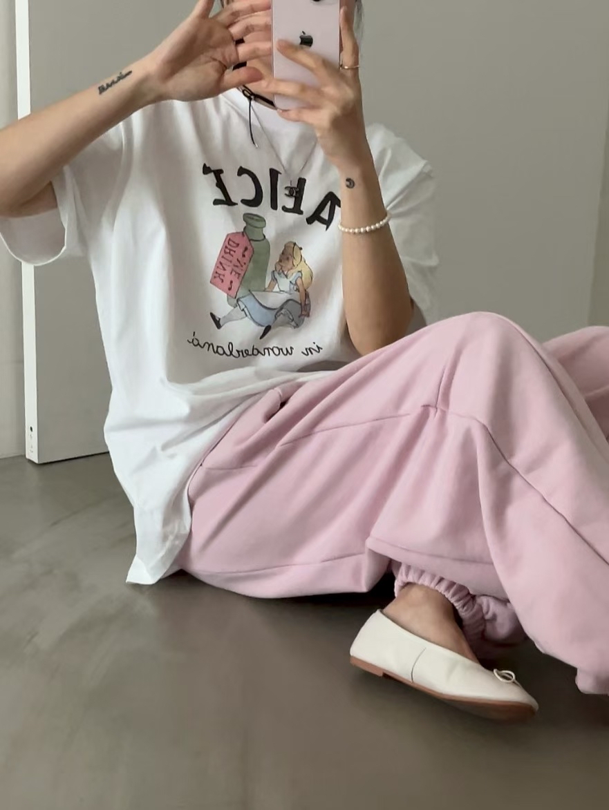 Alice print tee