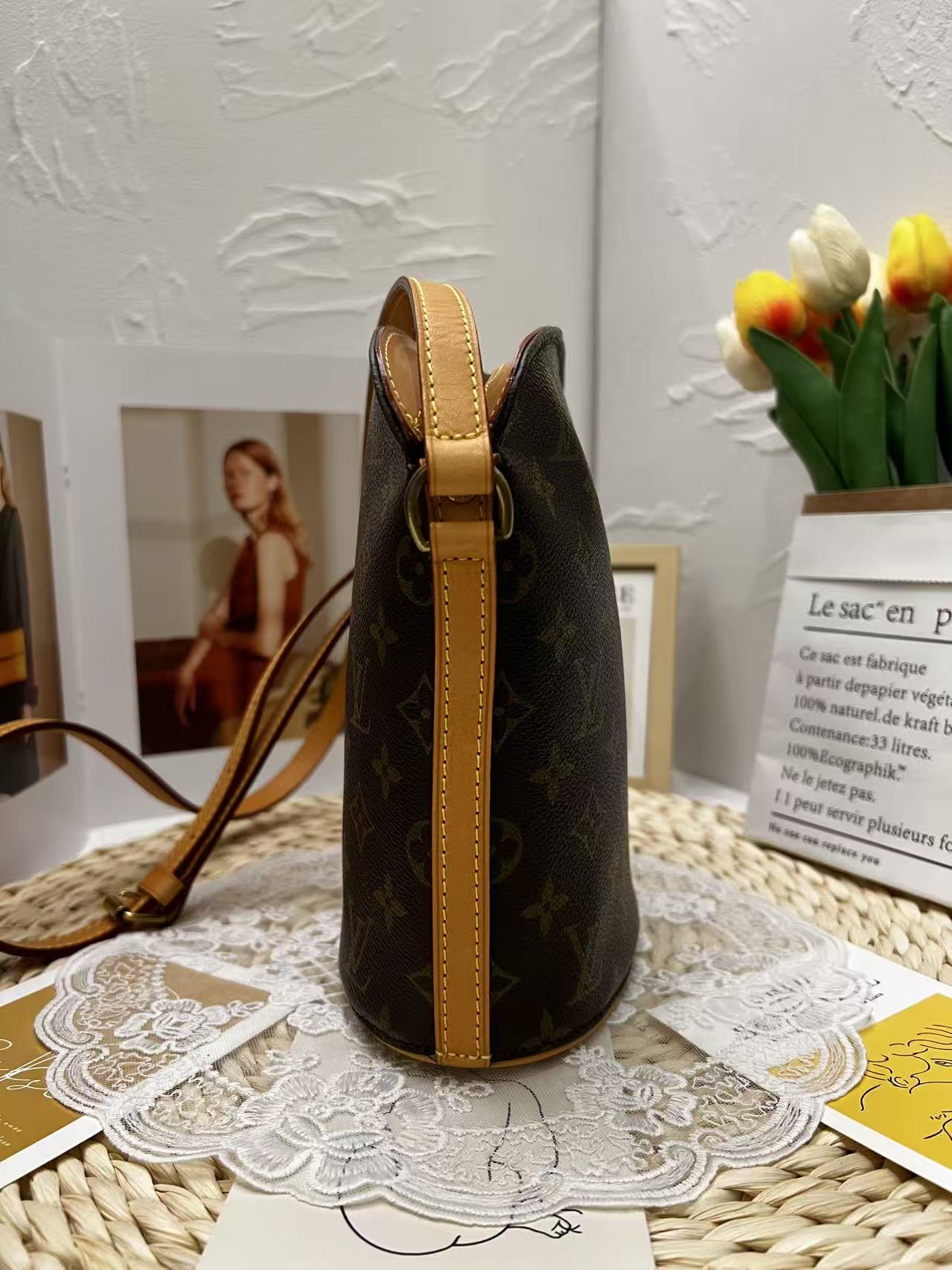 Louis Vuitton Monogram Drouot Crossbody Bag