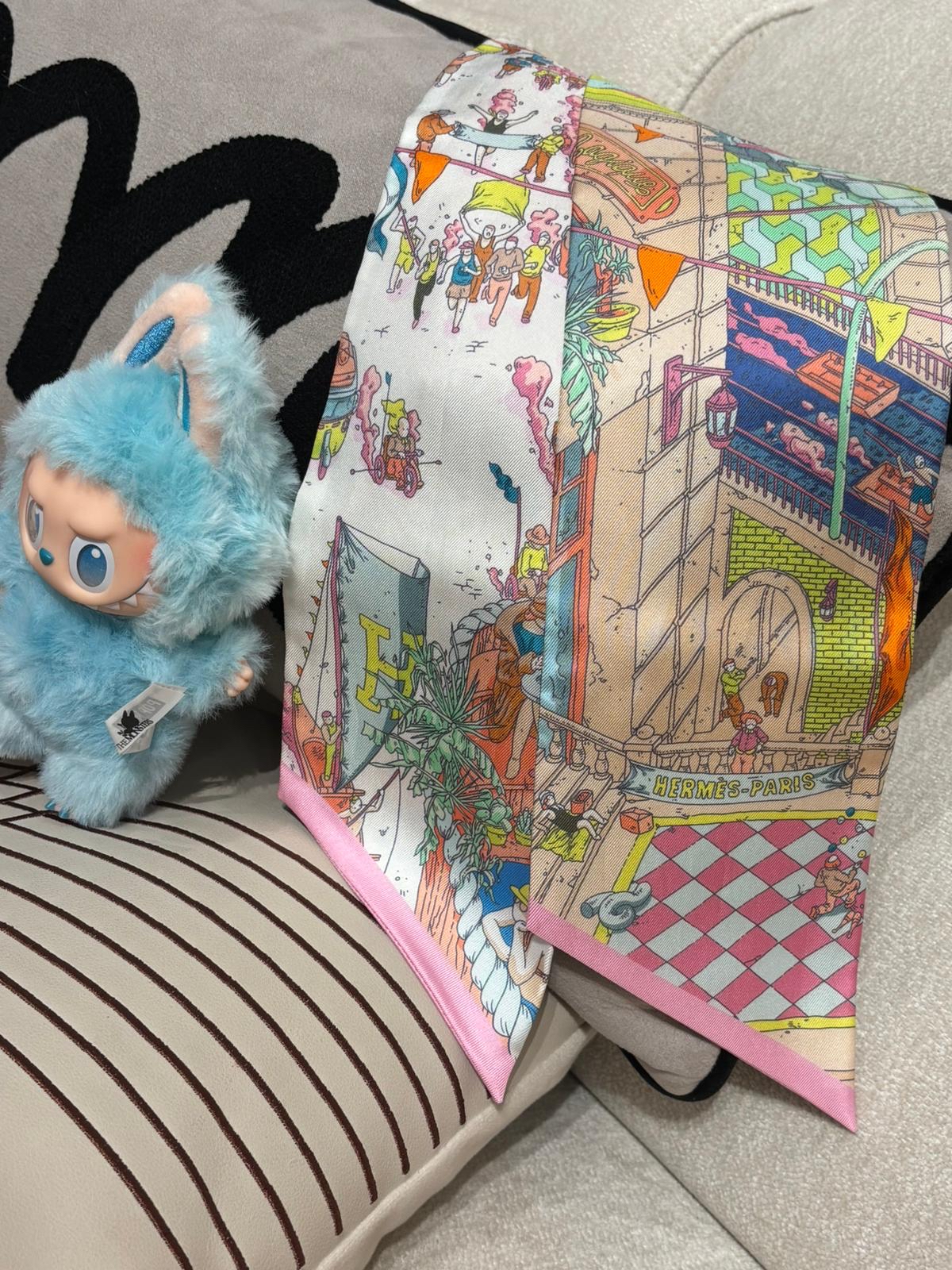 Hermes Maxi Twilly 100%Authentic, 99%New ✅Box