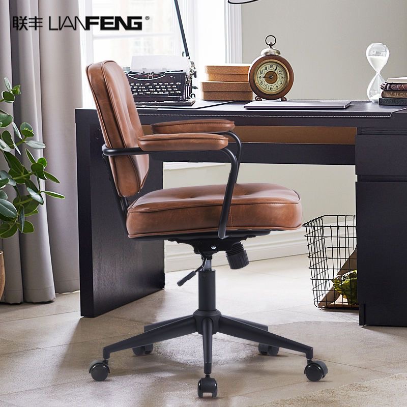 復古電腦椅 家用皮椅 學習辦公椅 會議椅 人體工學椅 Office chair