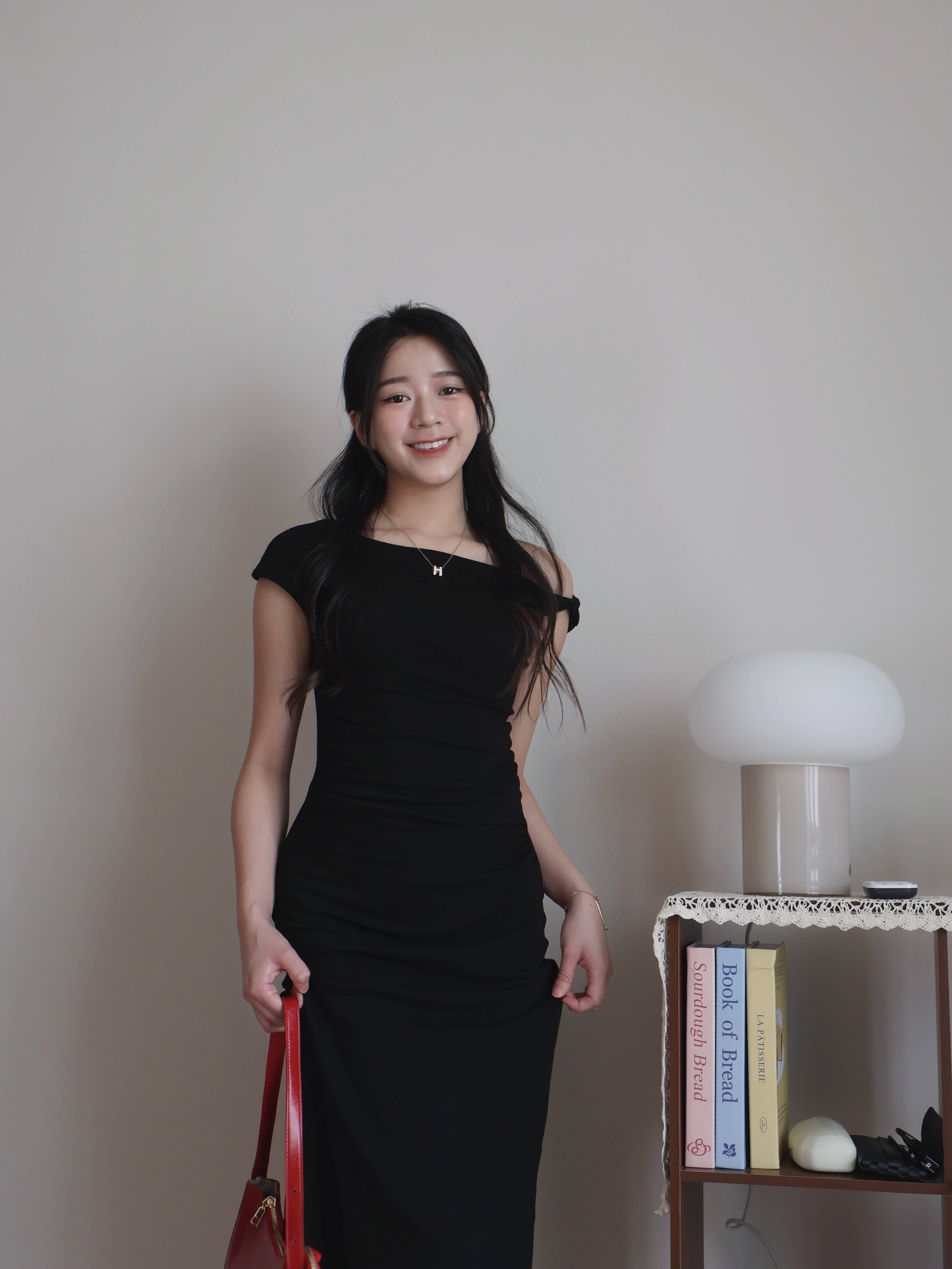 Vaeda Off-Shoulder Dress | Black