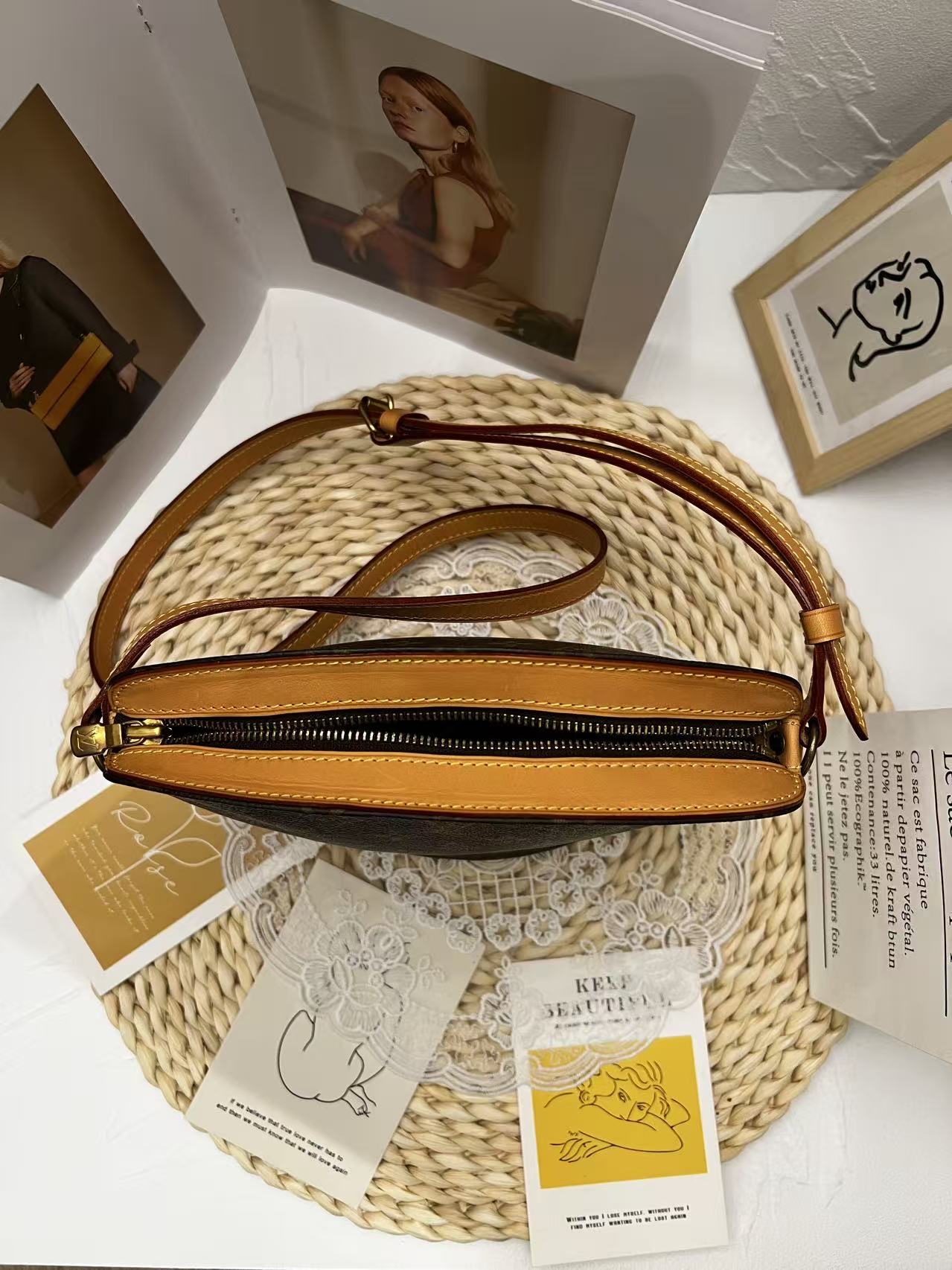 Louis Vuitton Monogram Drouot Crossbody Bag