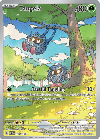 Pokemon TCG Scarlet & Violet 151 - Tangela-178/165