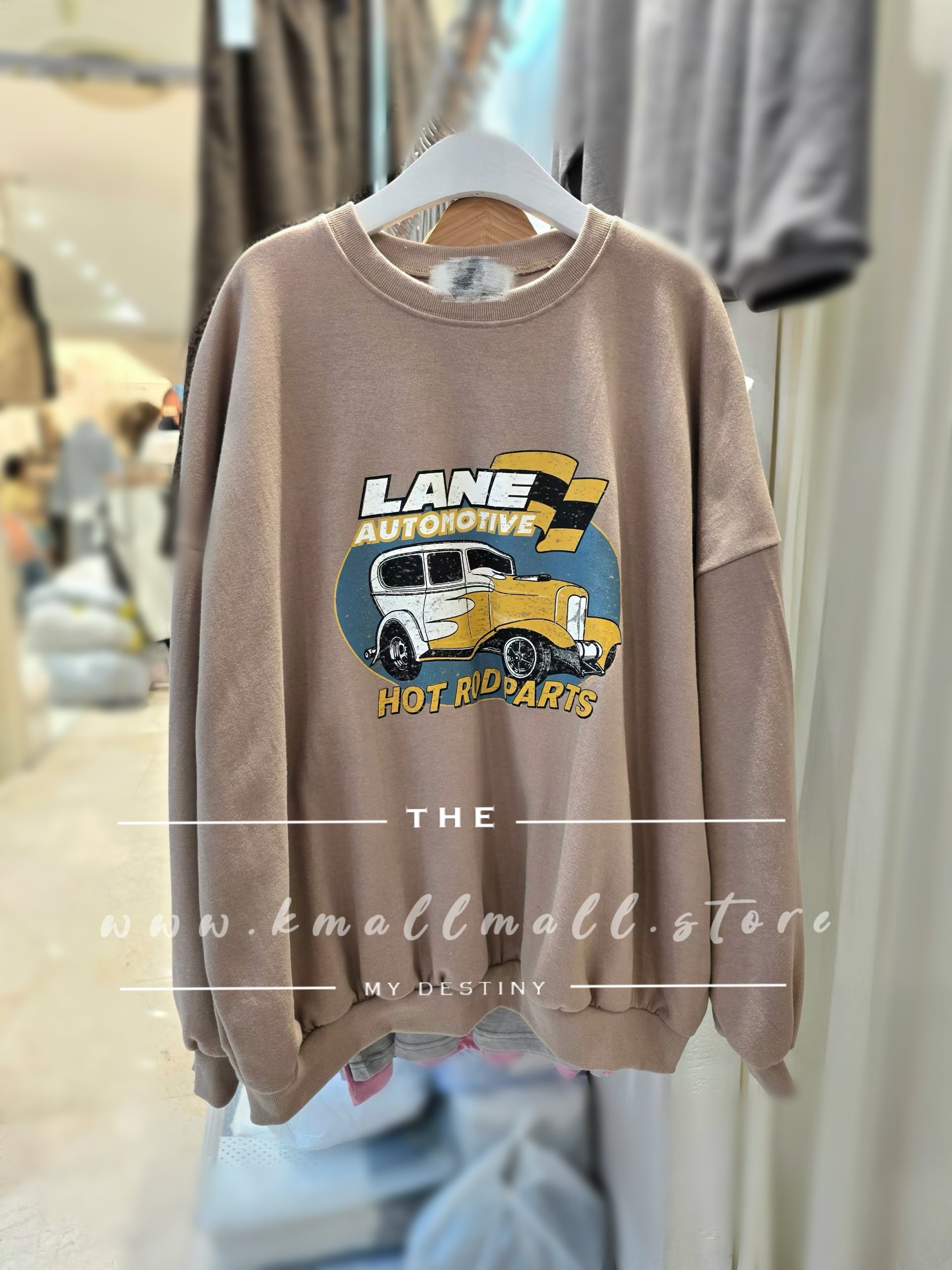 🍂Fall Pre order🍂 撞色print薄衛衣