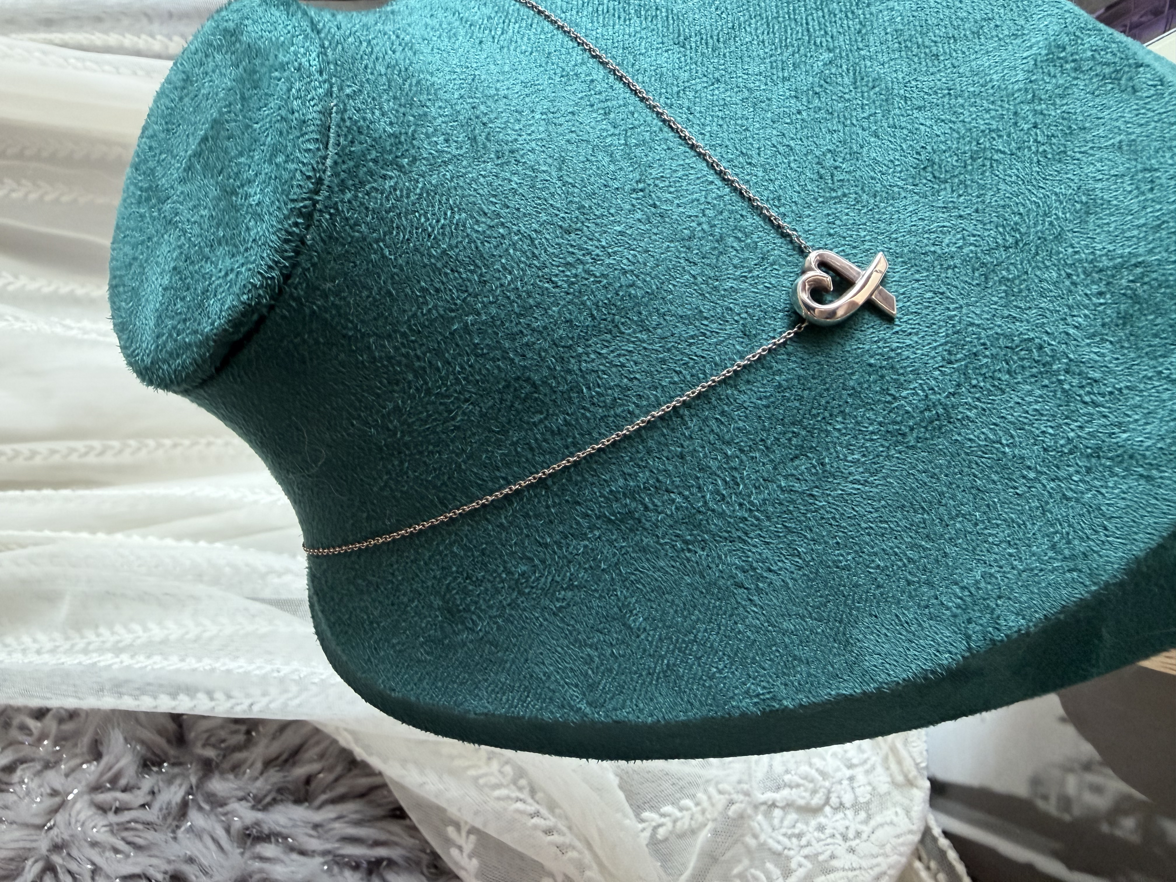 Paloma Picasso Loving Heart silver 925 necklace 