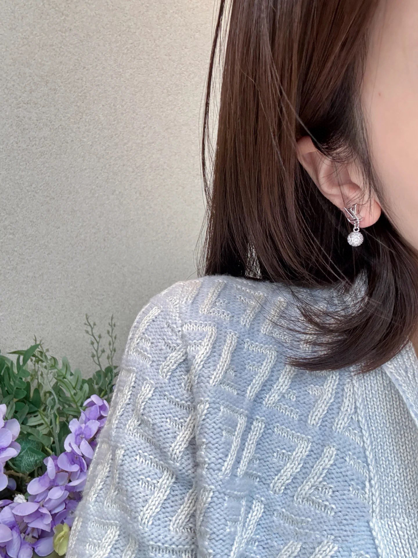 LV Iconic Louisa Strass 耳環 連禮盒