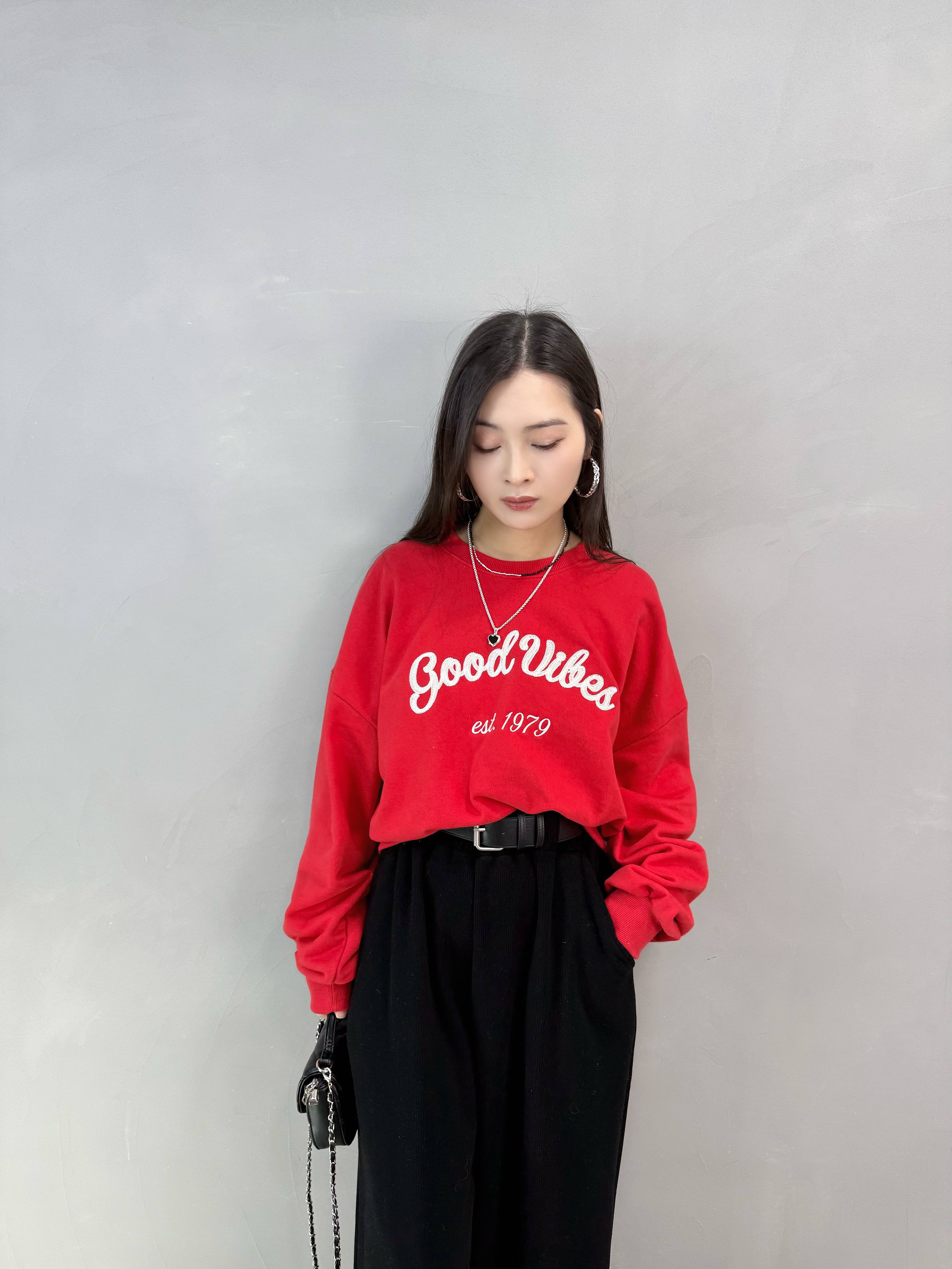 E60 刺繡Good 衛衣