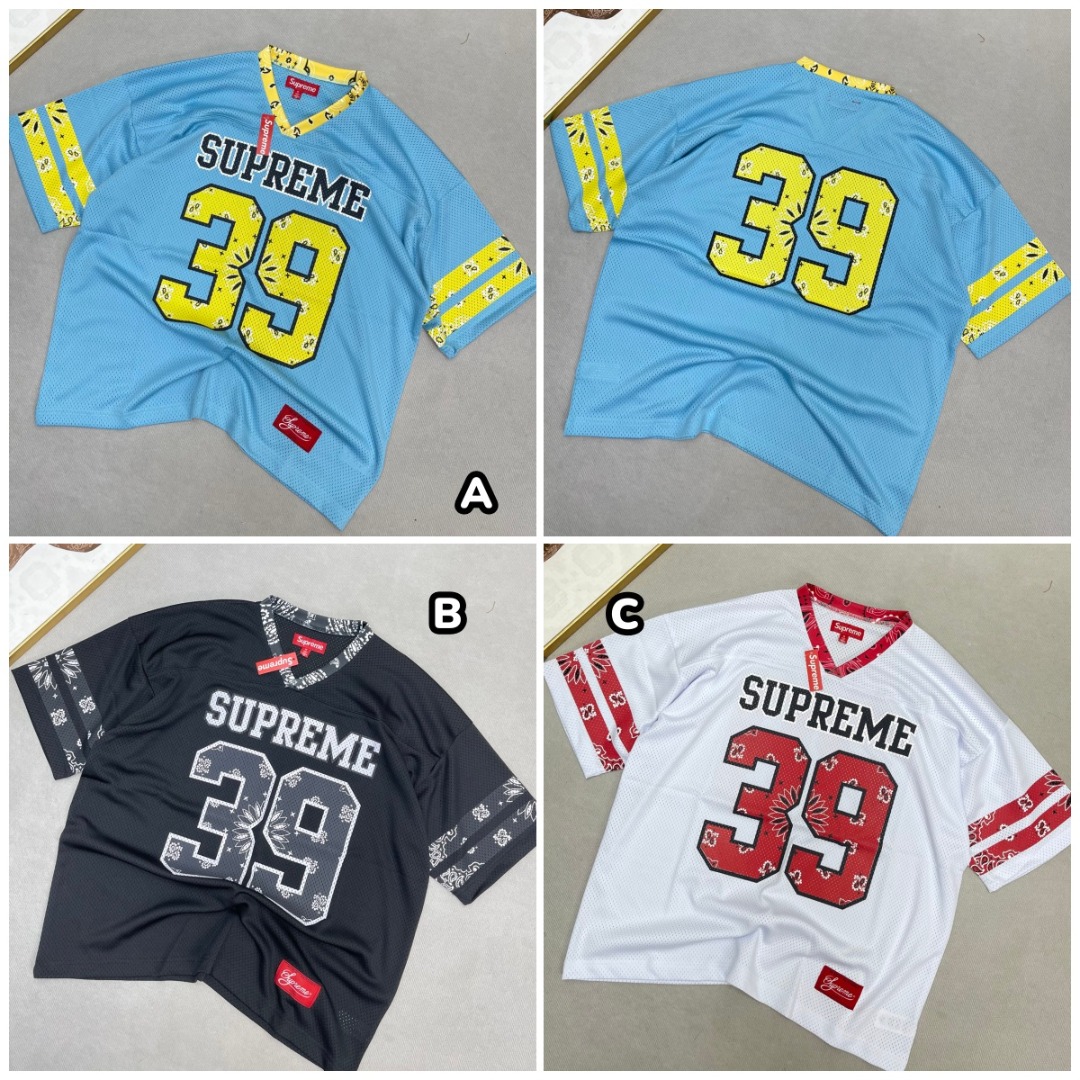 美国🇺🇸 Supreme Bandana Football Jersey