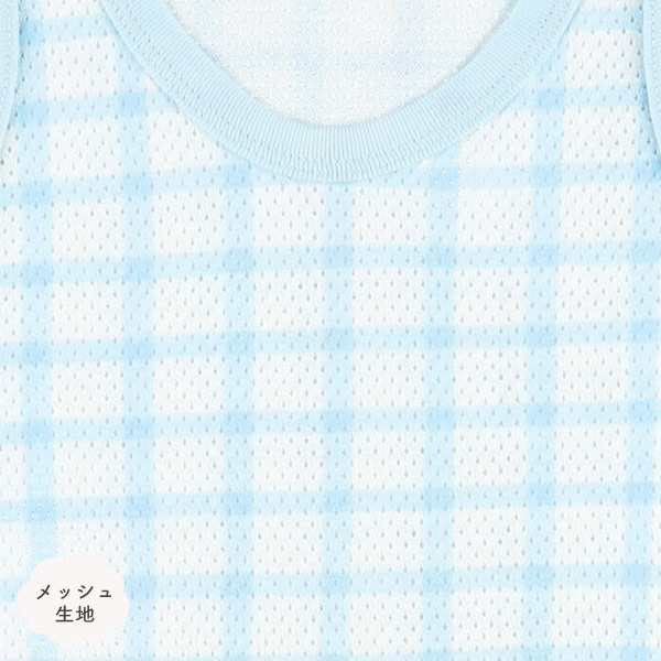 🇯🇵預訂 日本直送🇯🇵清爽材質夏日圖案滿印純棉網眼背心包屁衣三件套