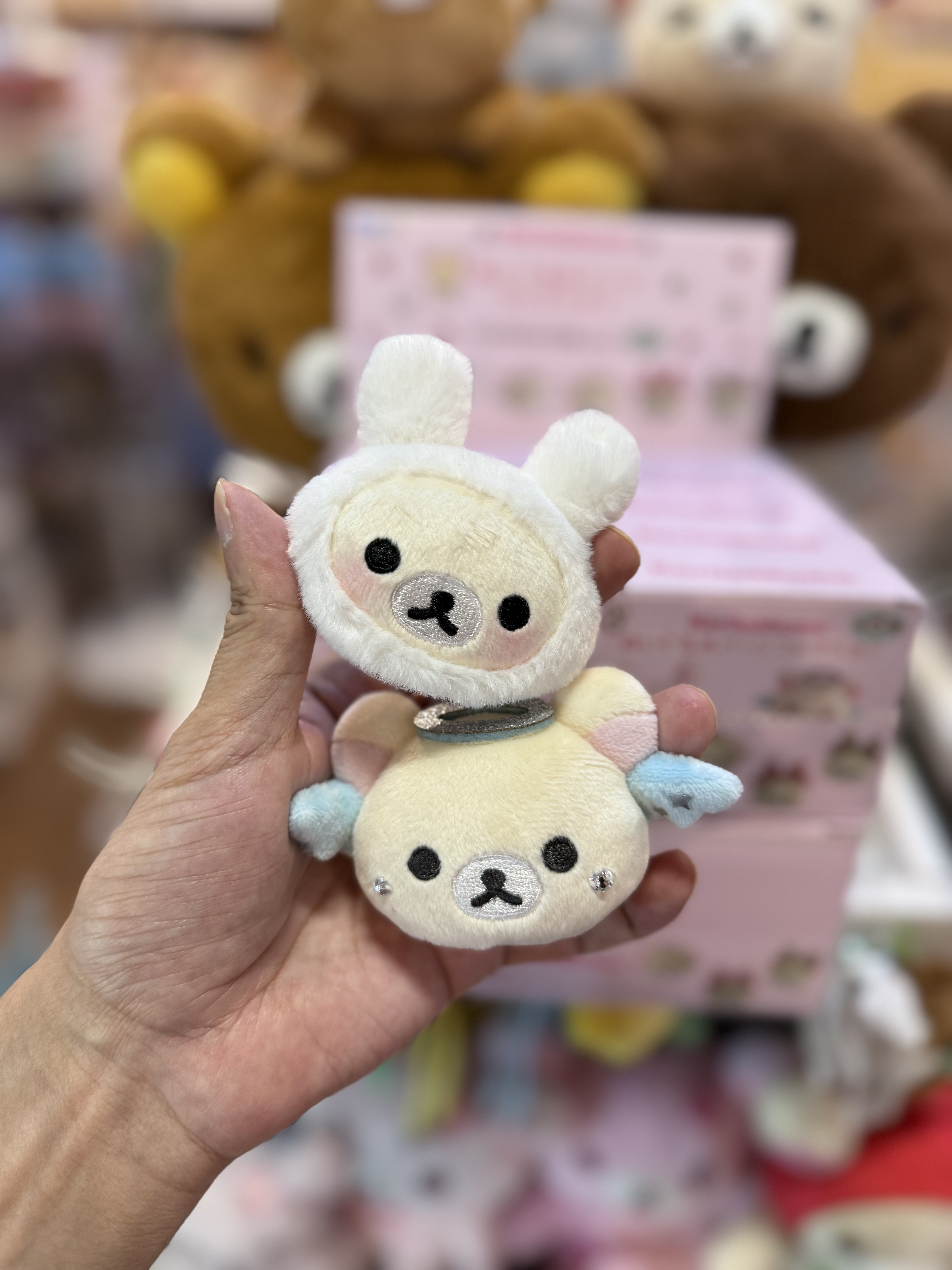 《現貨》全新滿滿小白熊系列毛毛扣針 全6款（隨機抽）