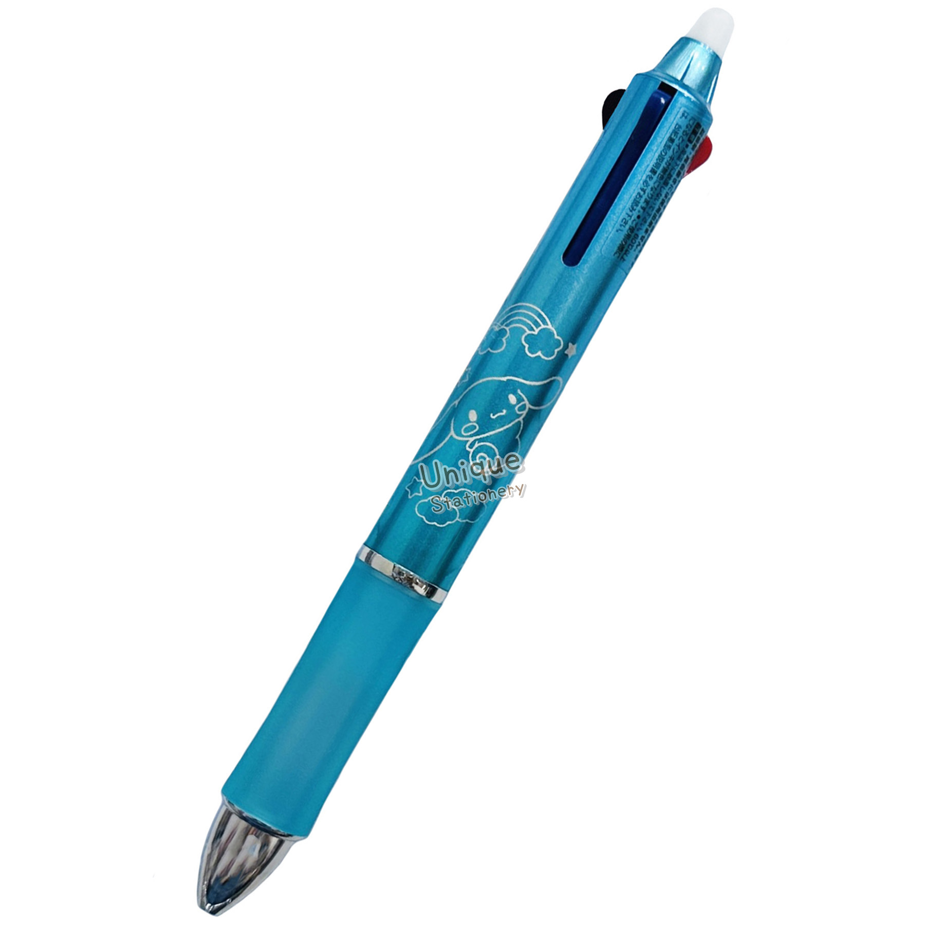 現貨｜Sanrio Cinnamoroll 玉桂狗 日本製 Pilot Frixion Ball 3 Metal 0.5mm 3色 可擦原子筆 (S4659490)