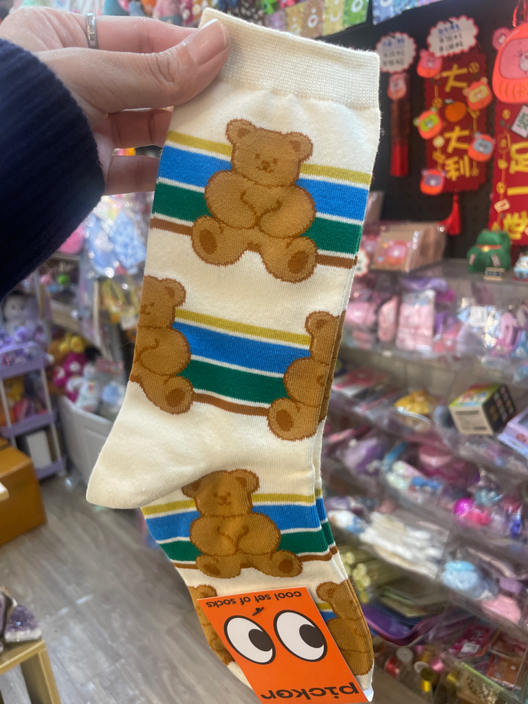 可愛卡通動物造型襪子