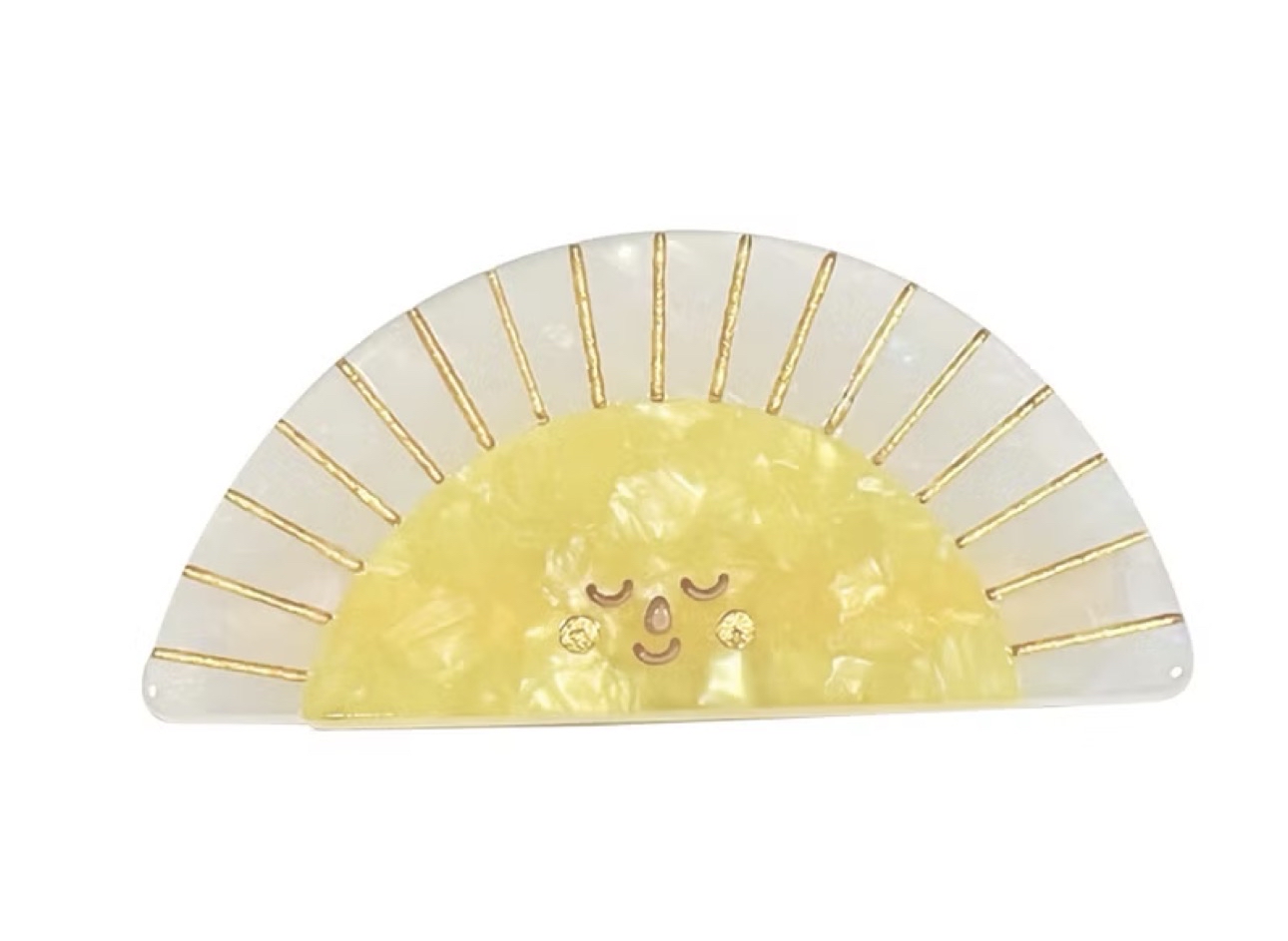 太陽 髮夾 鴨嘴夾