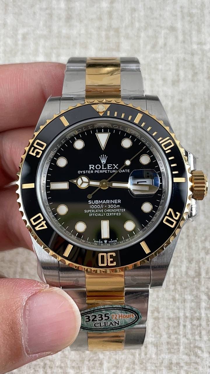 Rolex潜航者间金黑水鬼41mm 上海3235机芯🌟
