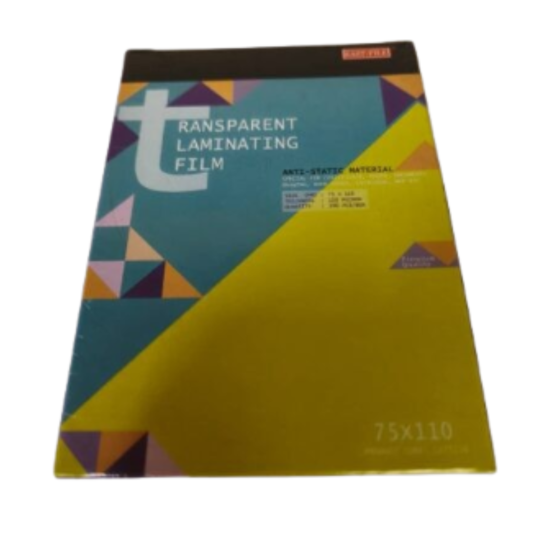 East-File 75 × 110 mm Laminating Film 150μ - Box of 100 Pcs
