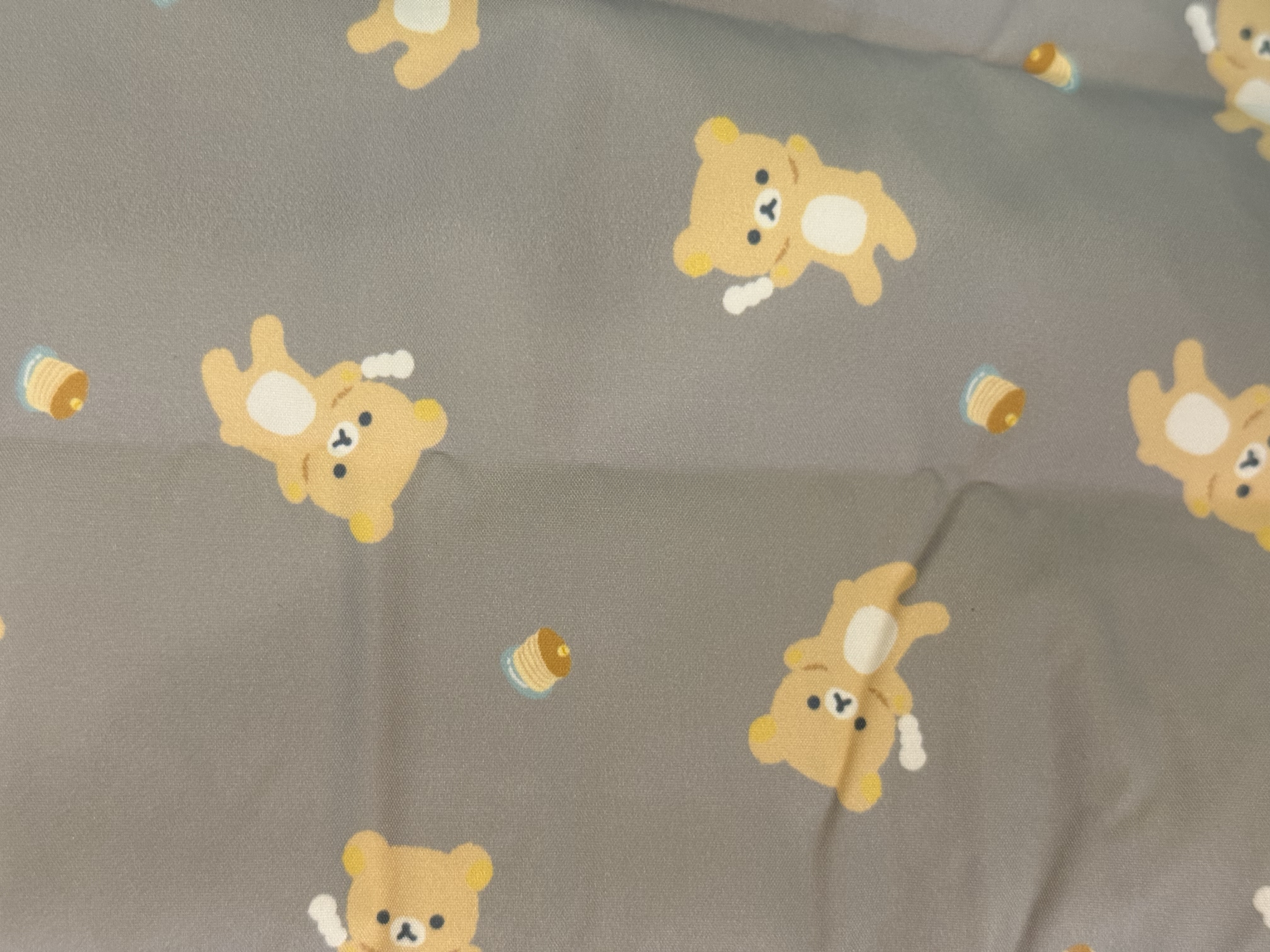 《現貨》全新rilakkuma 環保袋連頭型收納袋
