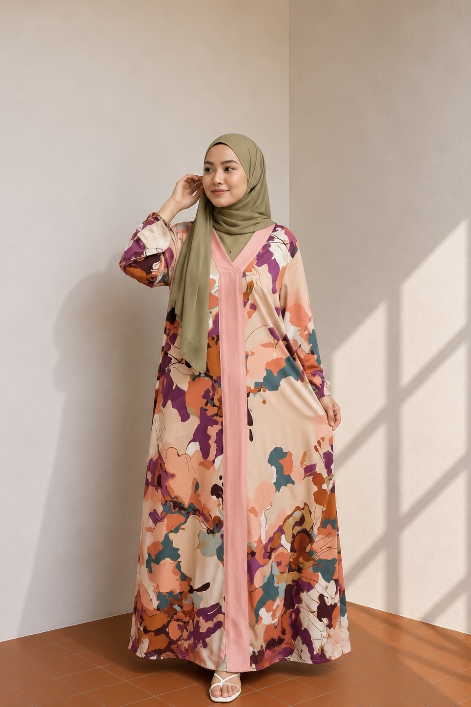 IRIS in Soft Peach