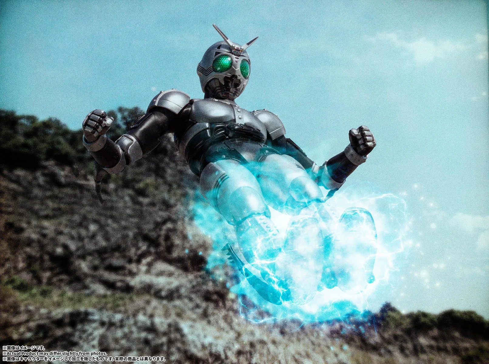 (預訂訂金 $300) (總價 $738) Bandai S.H.Figuarts (真骨彫製法) 幪面超人 Black RX 影月 -暗影閃光版- (行版) SHF (Shinkoccou Seihou) Rider Black RX Shadow Moon Shadow Flash Edition