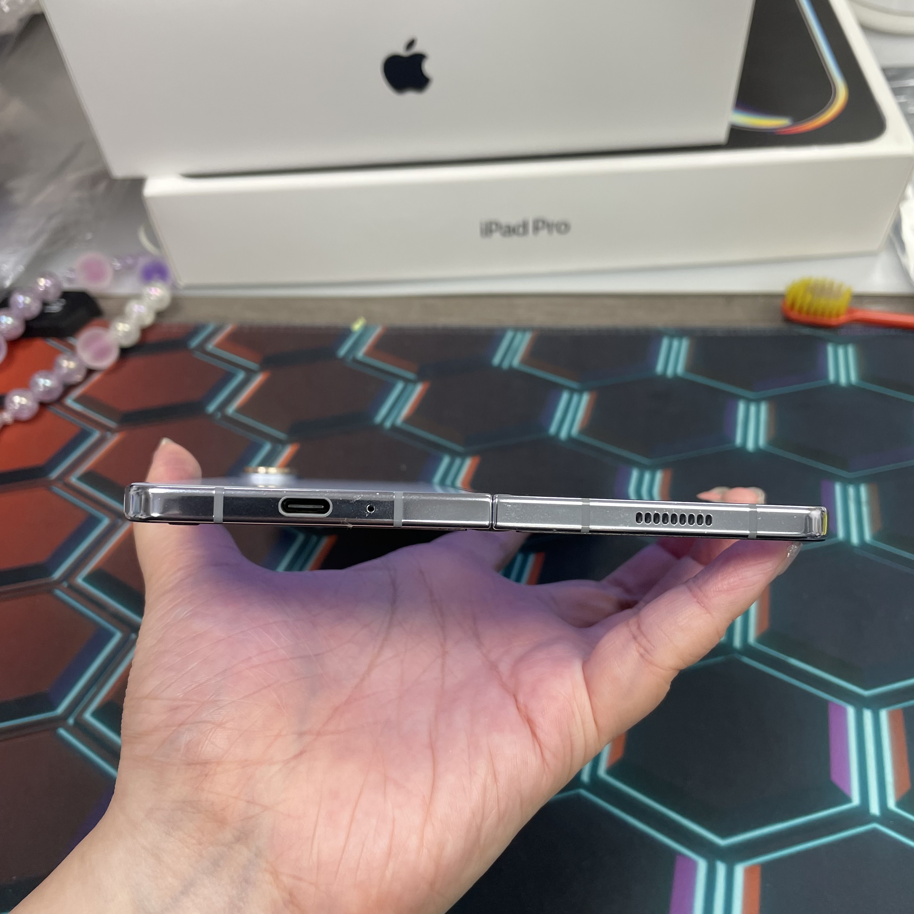 *7731 Galaxy Z Fold 5 完美機 12+512GB 藍色 blue
