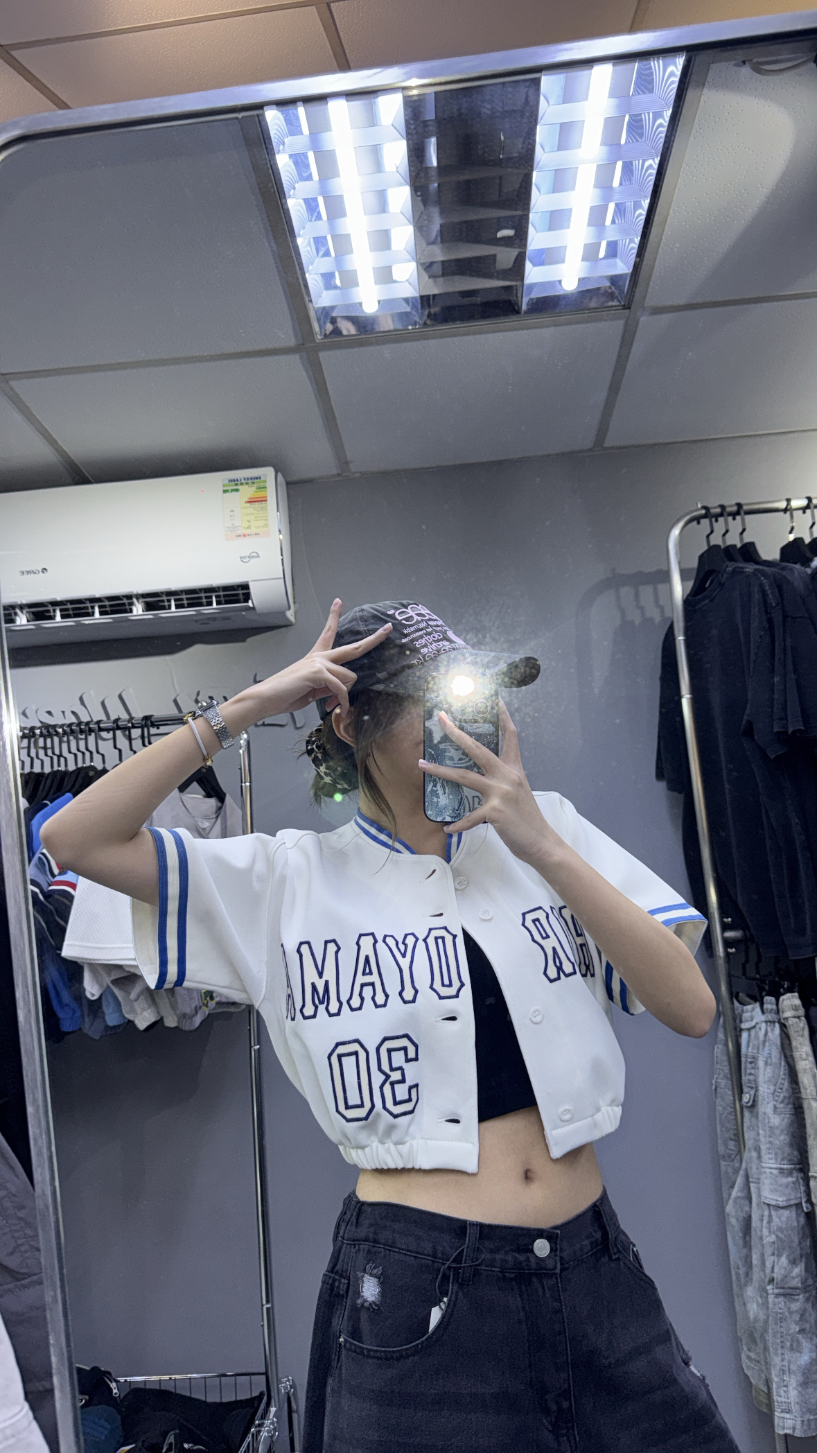 Remake Baseball Crop Top⚾️