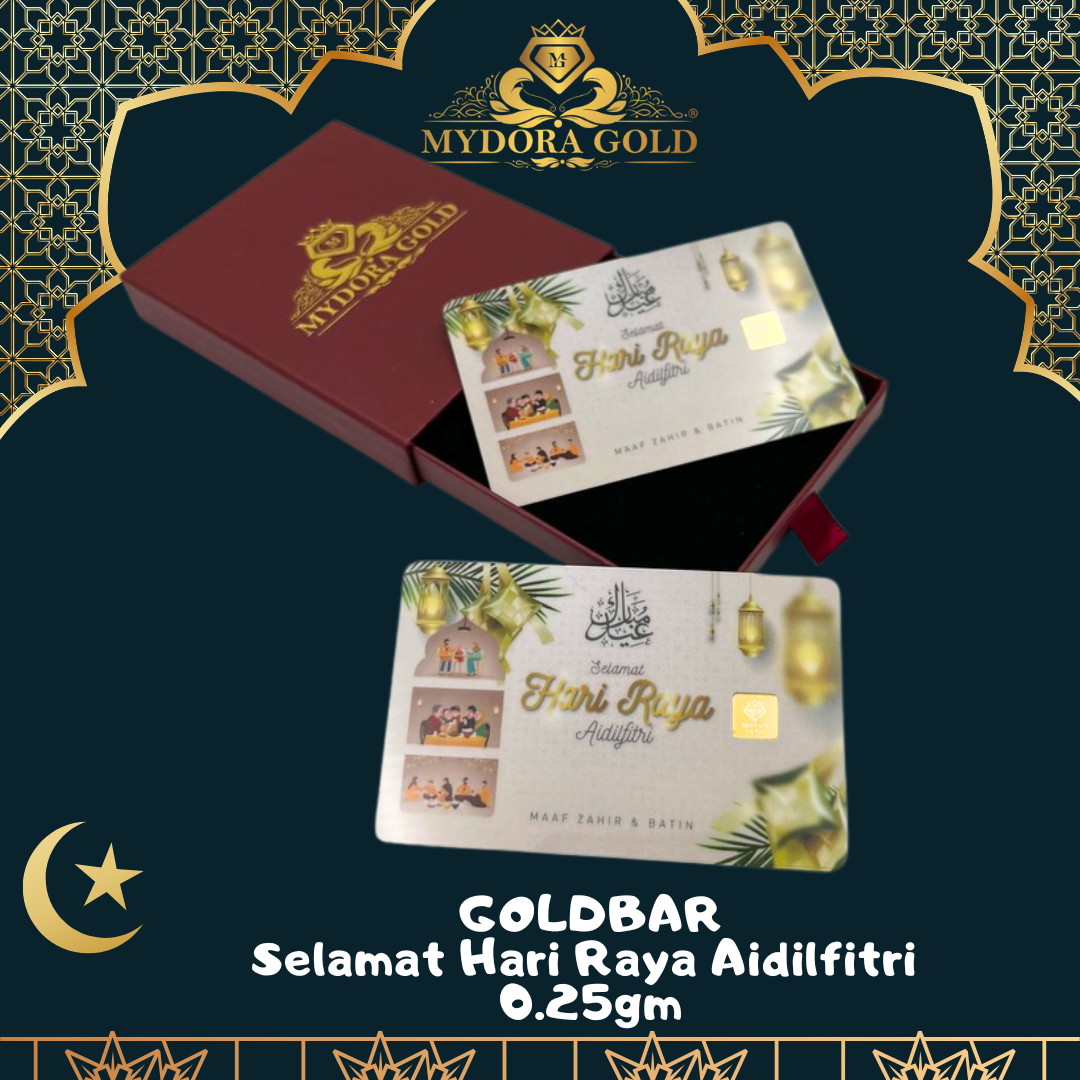 MYDORA 999.9 Gold Bar Collection (0.25g)