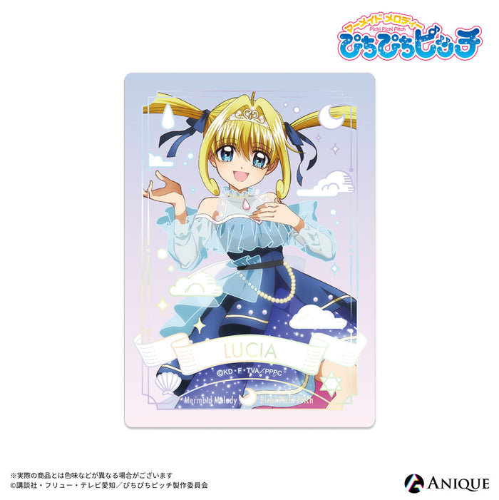 《Pre-Order》Foil-stamped Clear Card 燙金透明卡｜唱K小魚仙 Pichi Pichi Pitch 月夜之人魚奏 POP UP SHOP (26PP47-P)