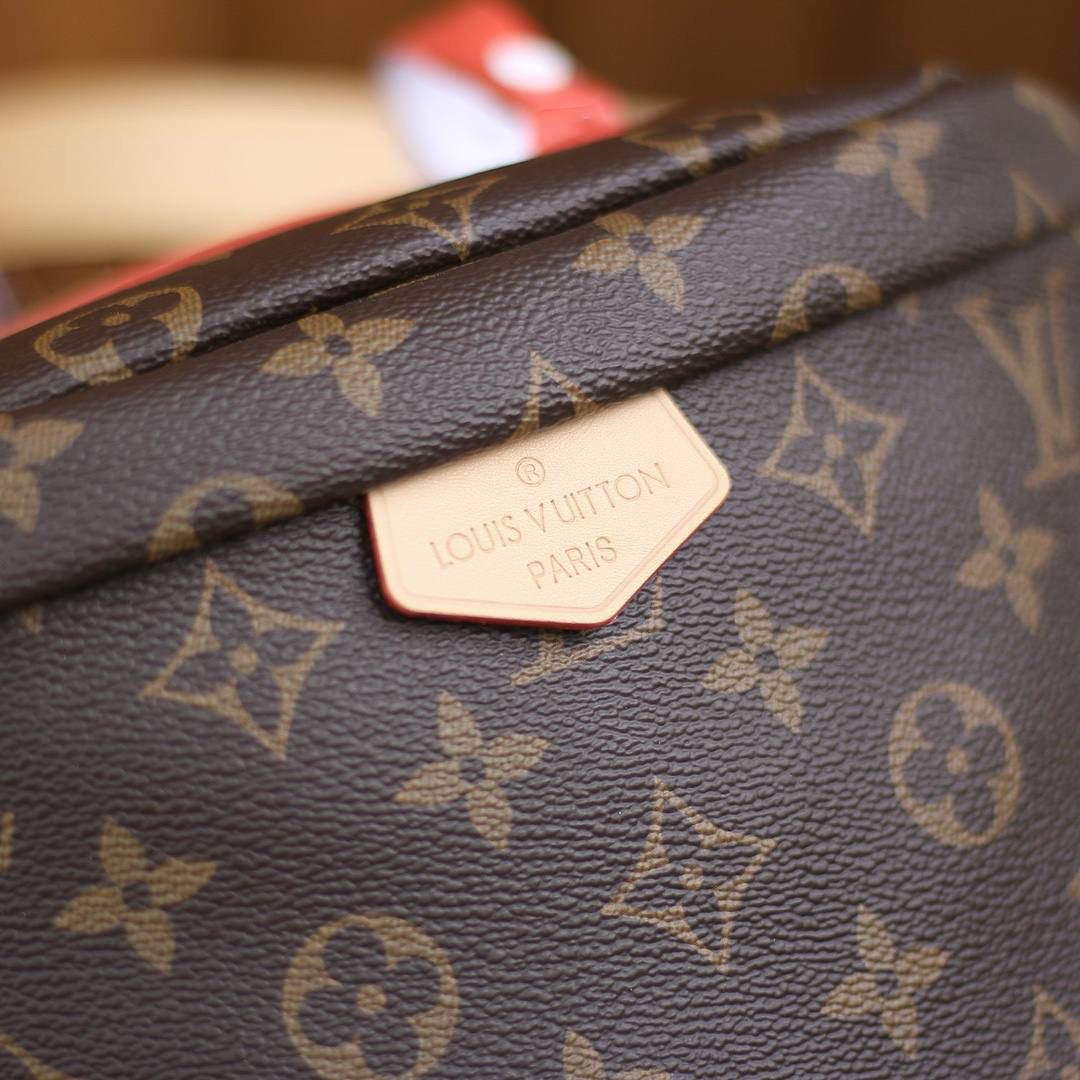 𝘽𝙐𝙈𝘽𝘼腰包👜✨ 法国🇫🇷原厂皮/全钢五金 ◾️尺寸：37*14*13◾️ 由经典的老花标志性风格打造的腰包系列，诠释出了男女可用的风格理念，简约而时尚的造型，让你不再陷入于传统的俗气腰包系列，而是代表了时尚潮人必备的神器，即可作为腰包，同时也可以单肩背或斜挎，更显时尚个性，爱了爱了！