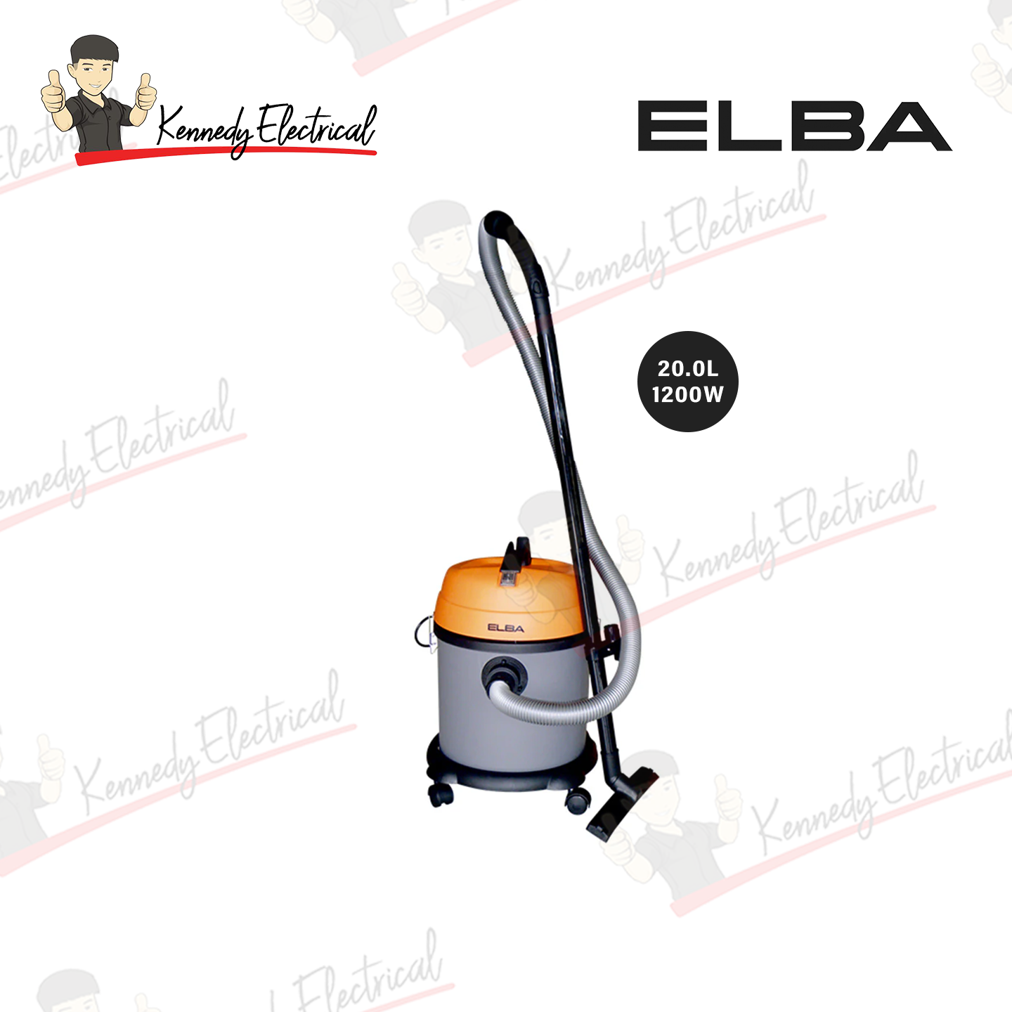 Elba 20L Wet & Dry Vacuum Cleaner EV-6720