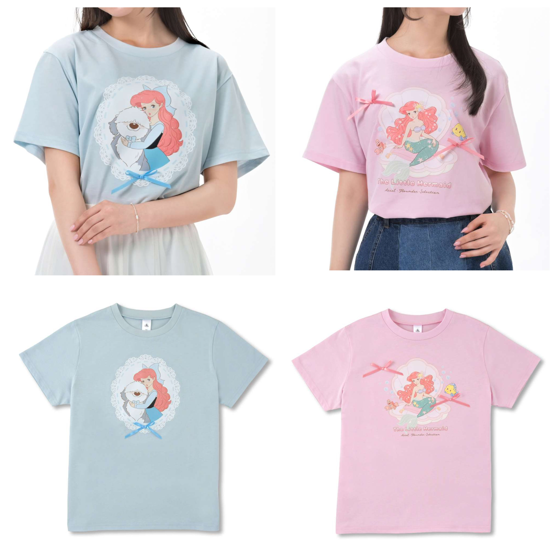 日本預訂📍日本迪士尼美人魚 x mikko系列 - 短袖Tee 不包郵 21/4日本開售