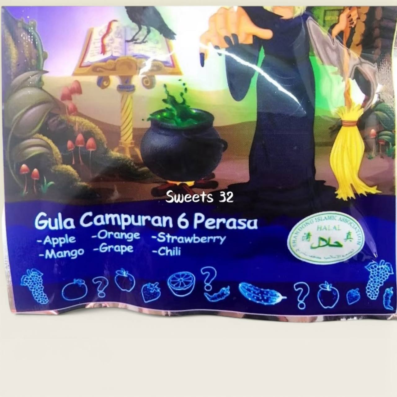 QEQE Magic Wonder 6flavours 20pcs Candy