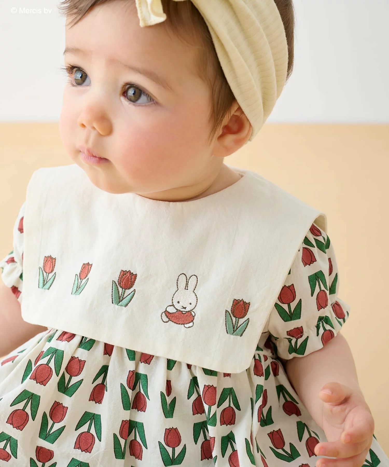 🆕【⭐訂購⭐】 🌀#Miffy 刺繡領口 鬱金香印花 連身衣裙［2款選］🌀[ELGA-0012][260803]