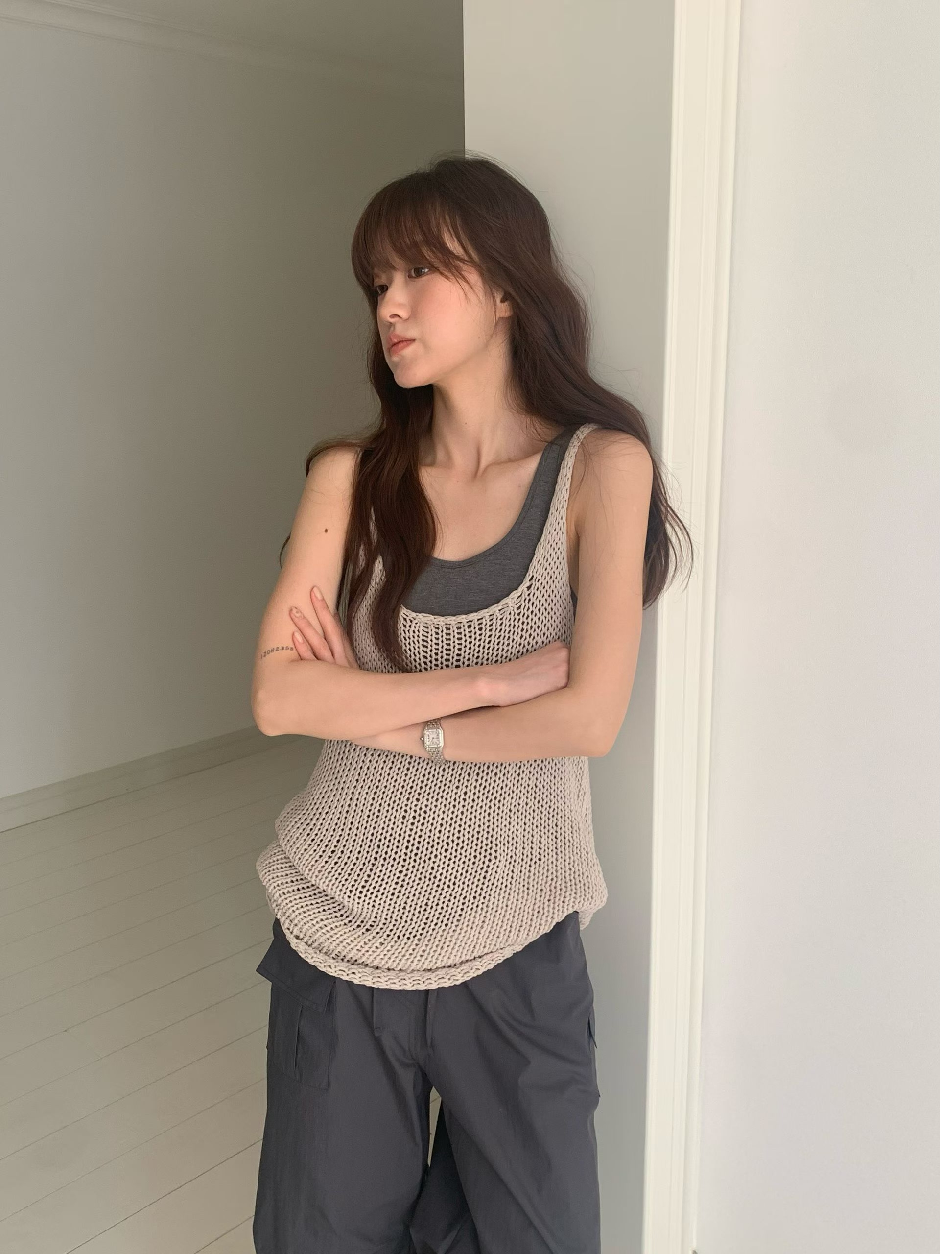 🇰🇷東大門女裝 | knit sleeveless 