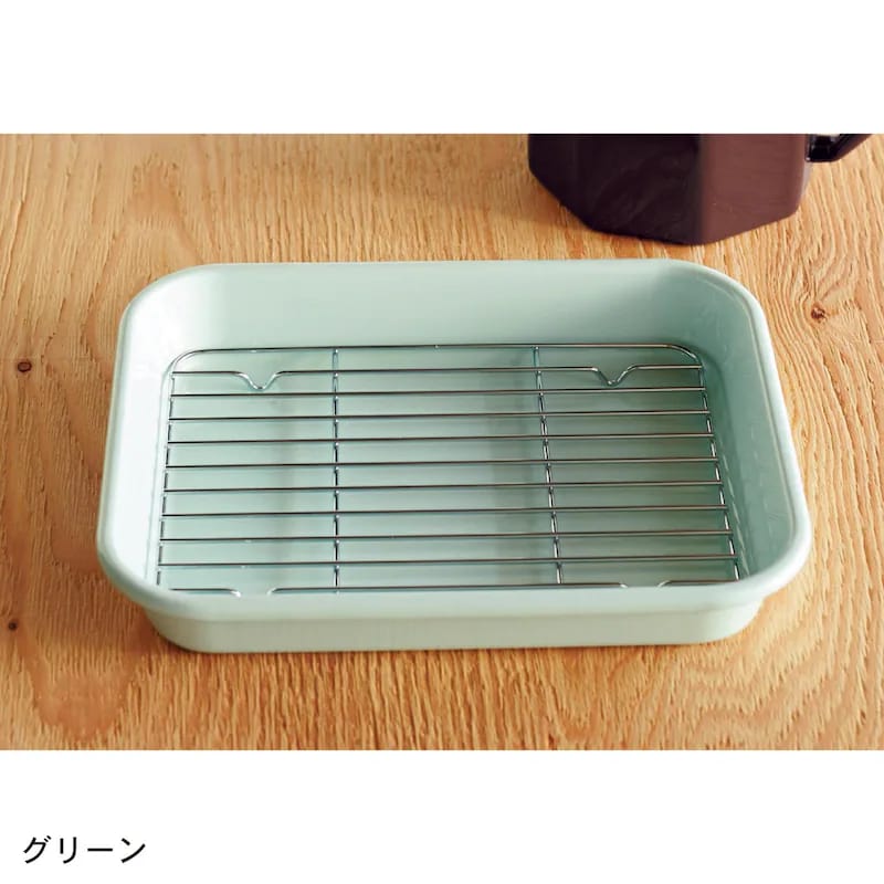 🔥🔥【日本製《OVJECT》琺瑯方形烤盤 3件套】