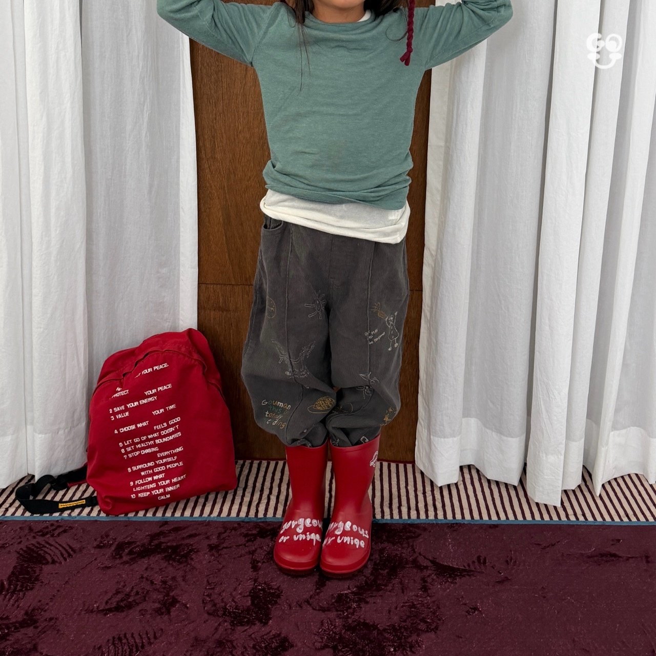 GOU | Picture Diary Pants