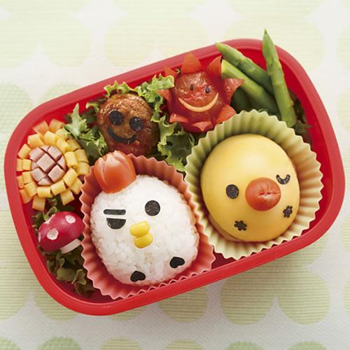 🔥🔥【日本製《貝印》可愛卡通便當造型剪刀及不鏽鋼夾子套裝】