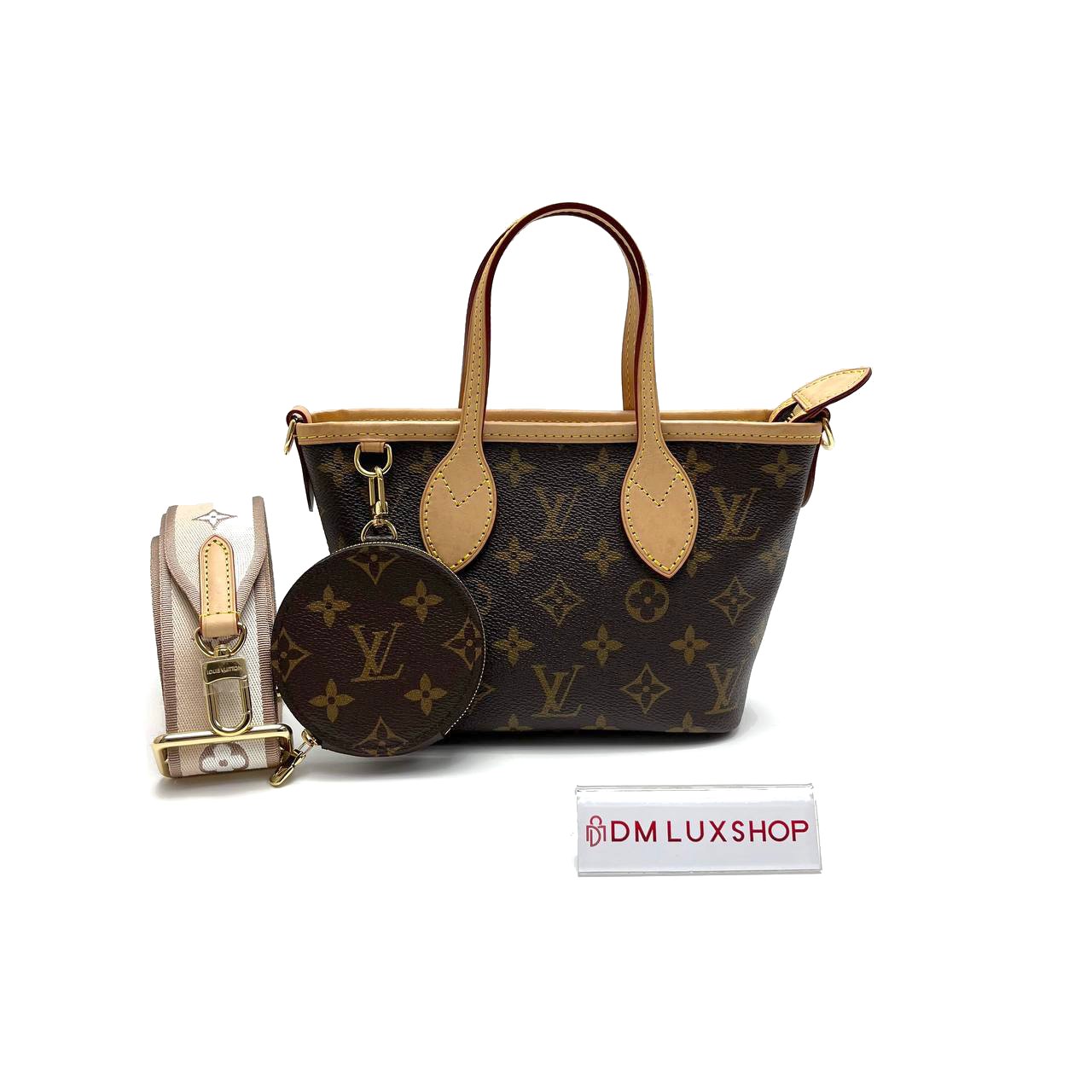 LV Monogram Neverfull BB GHW