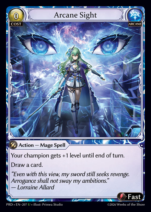 Arcane Sight / PRD-207 (U)
